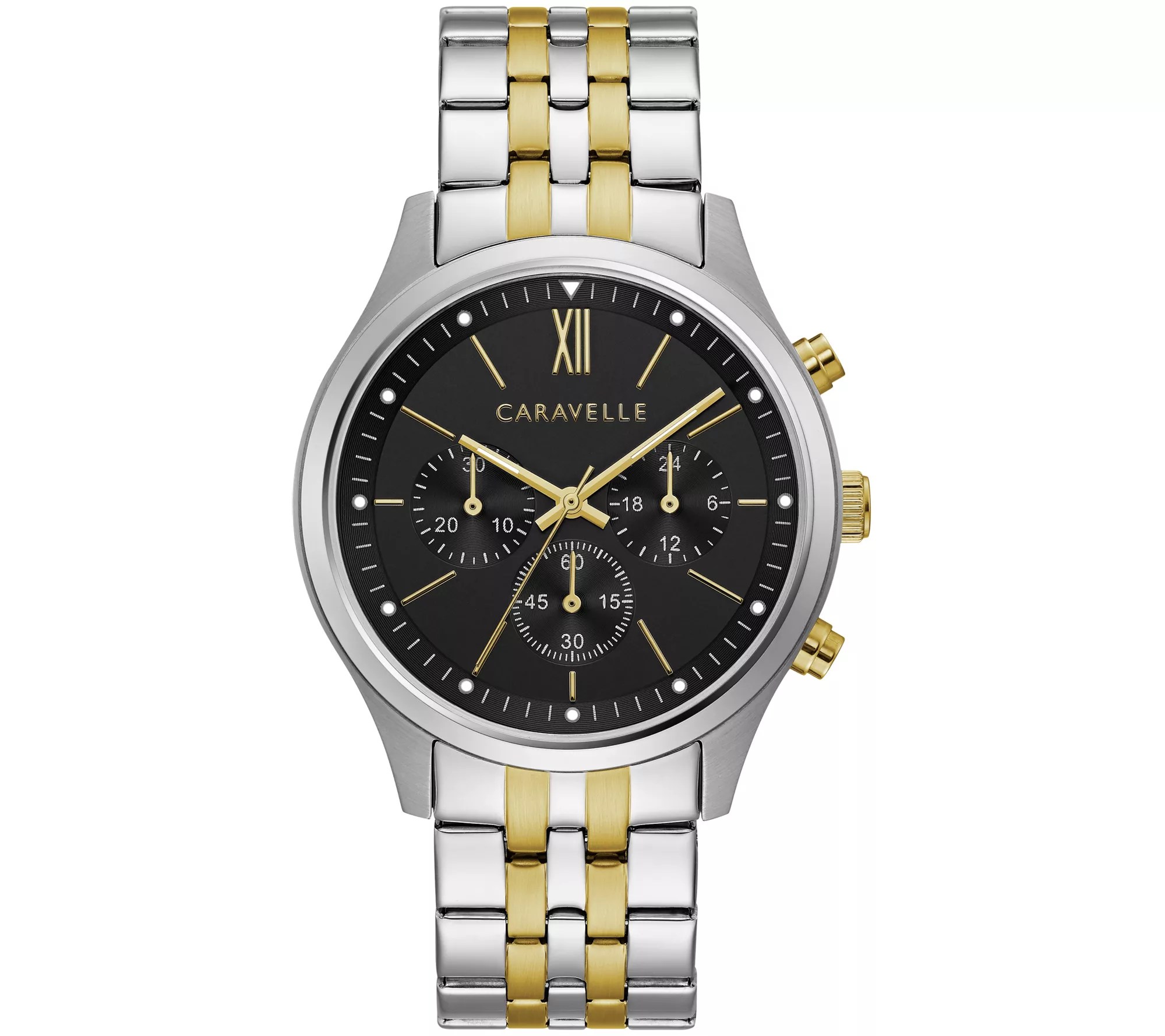 Caravelle by Bulova Men's TwoTone Bracelet Watch