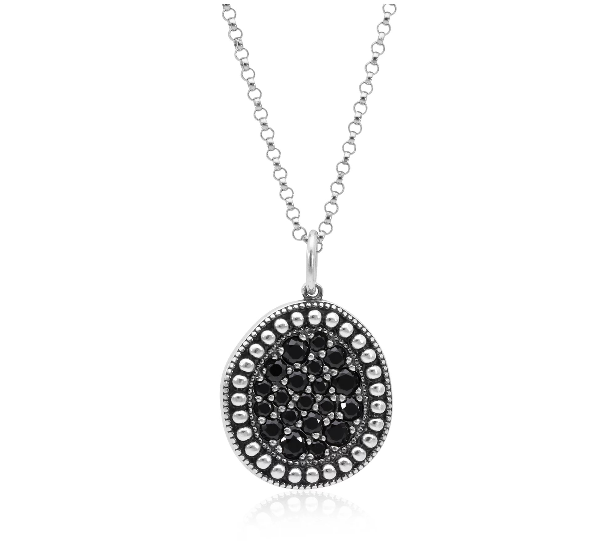 Or Paz Sterling Karma Collection Gemstone Pendant w/ Chain