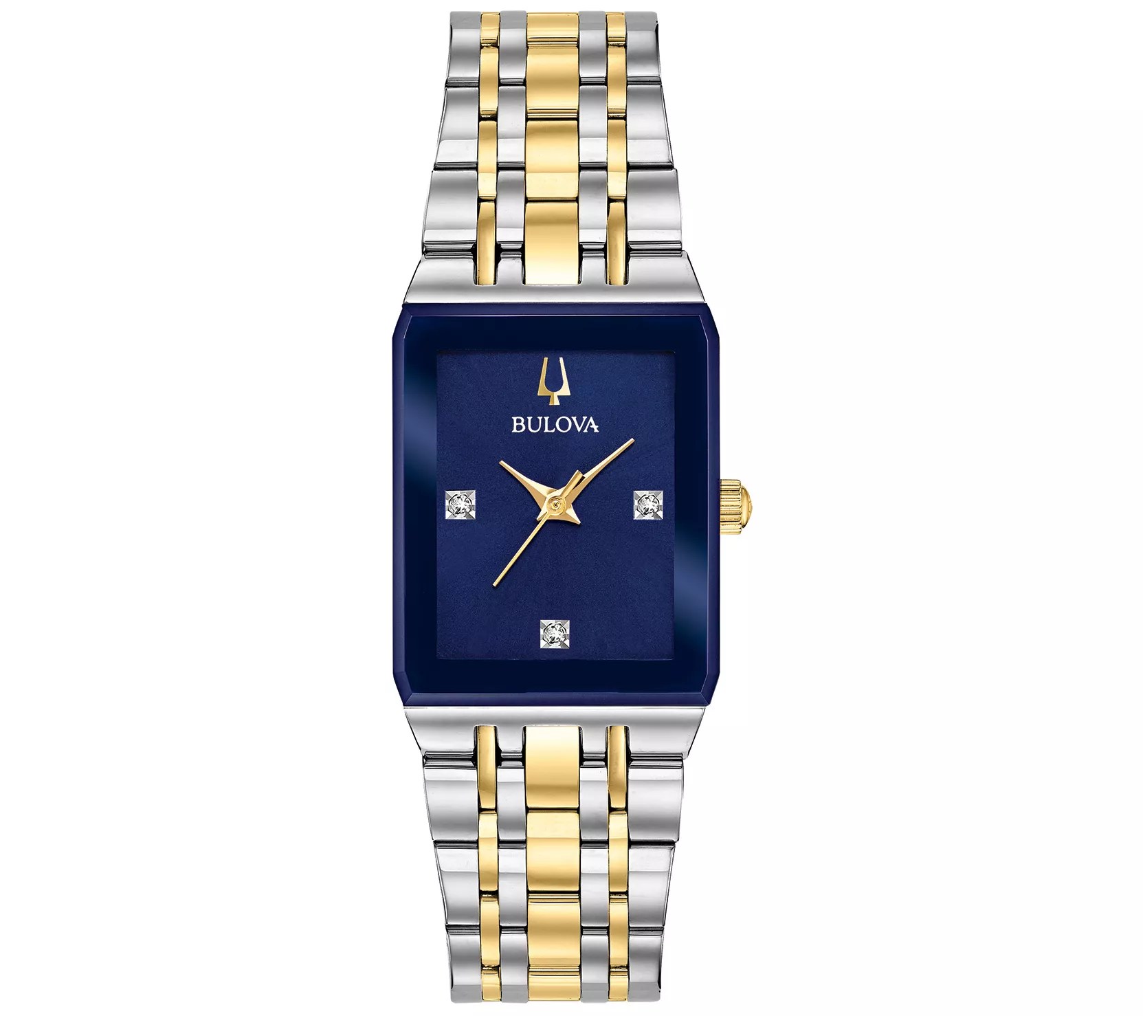 Bulova Women's TwoTone DiamondAccent Watch
