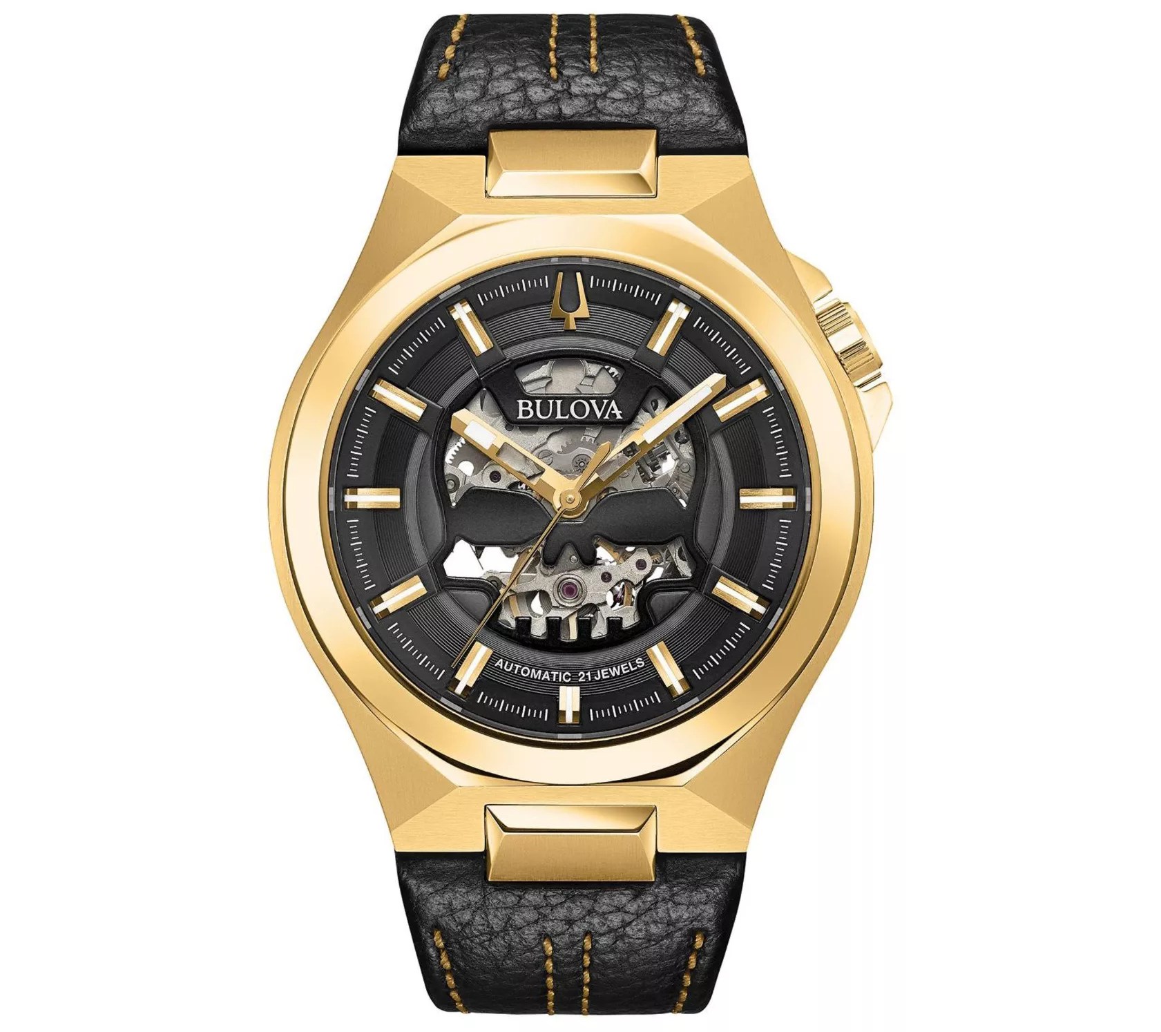 Bulova Men's Automatic Skeleton Dial Watch