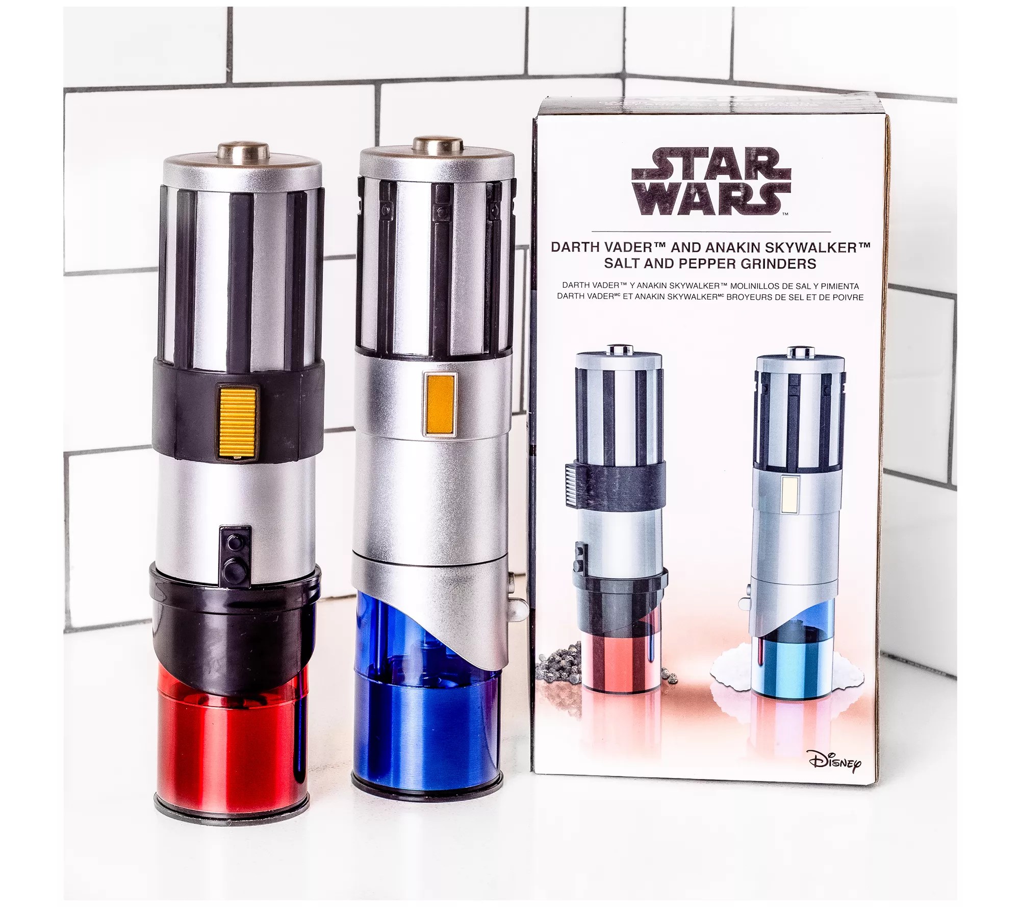 Star Wars Lightsaber Salt & Pepper Grinders