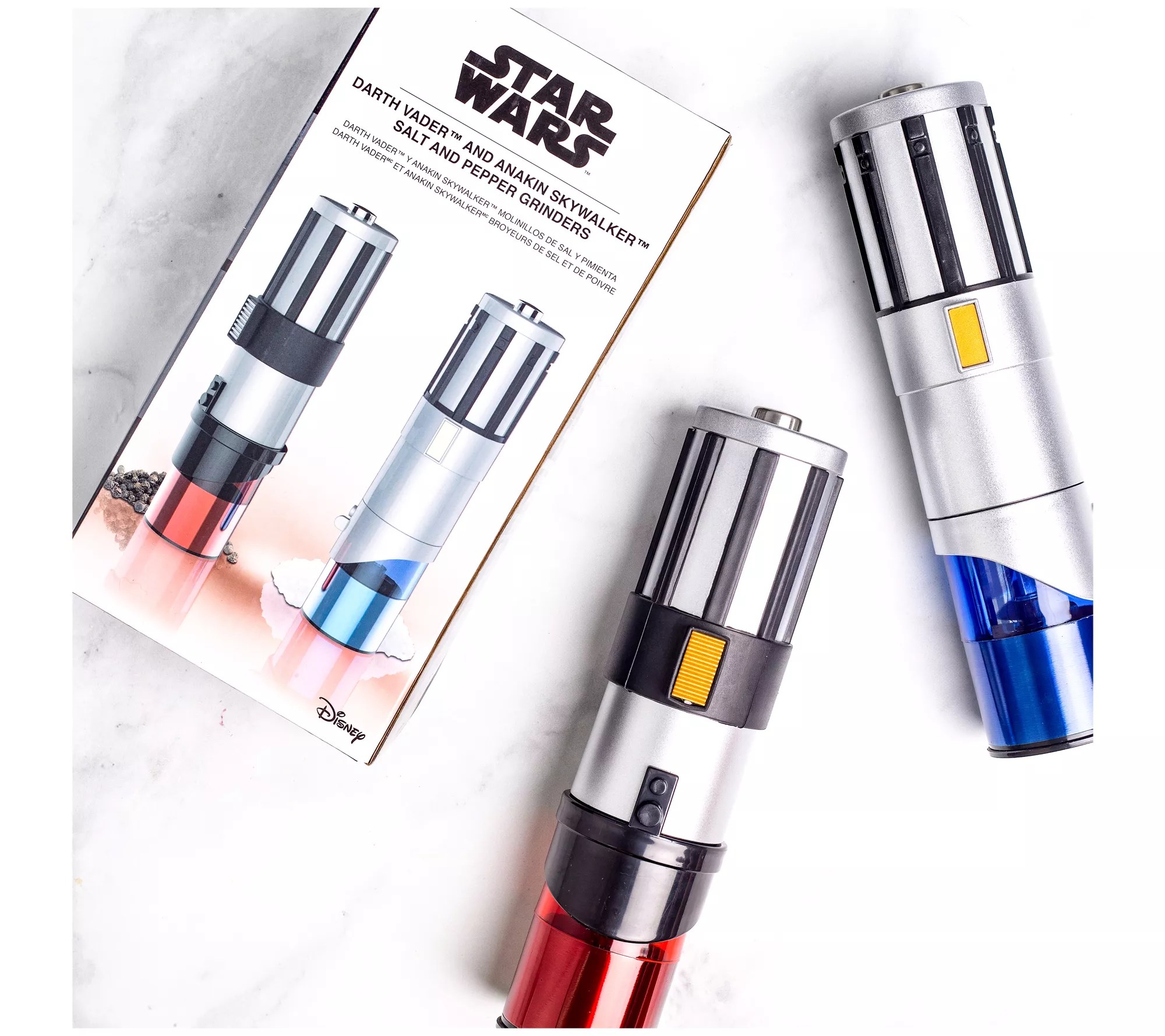 Star Wars Lightsaber Salt & Pepper Grinders