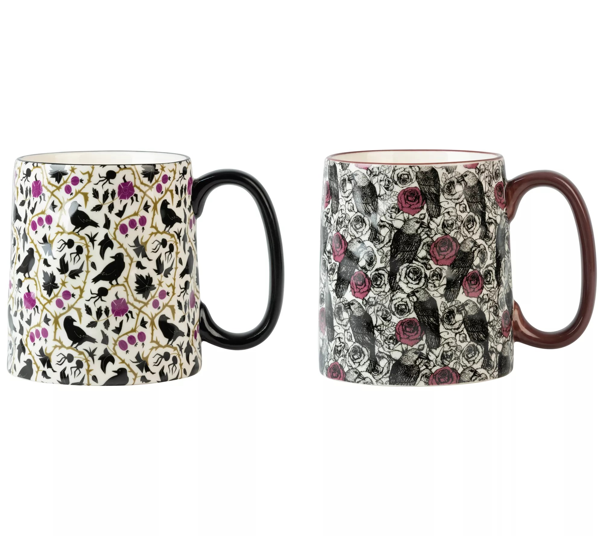 10 Strawberry Street Set of 4 Halloween Bella Mugs