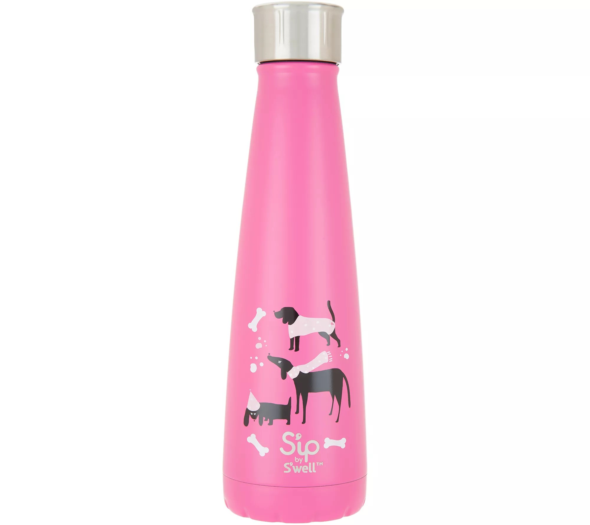 S'ip by S'well Set of 2 15oz Stainless Steel Water Bottles