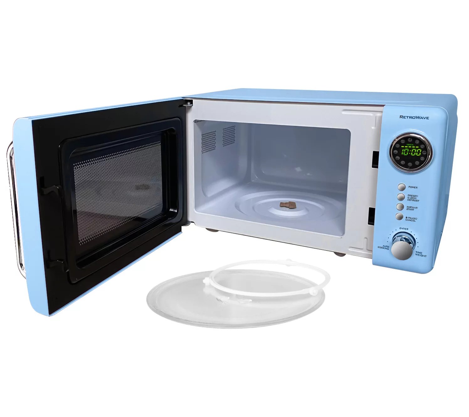 Nostalgia Retro 0.7 Cubic Foot Countertop Microwave