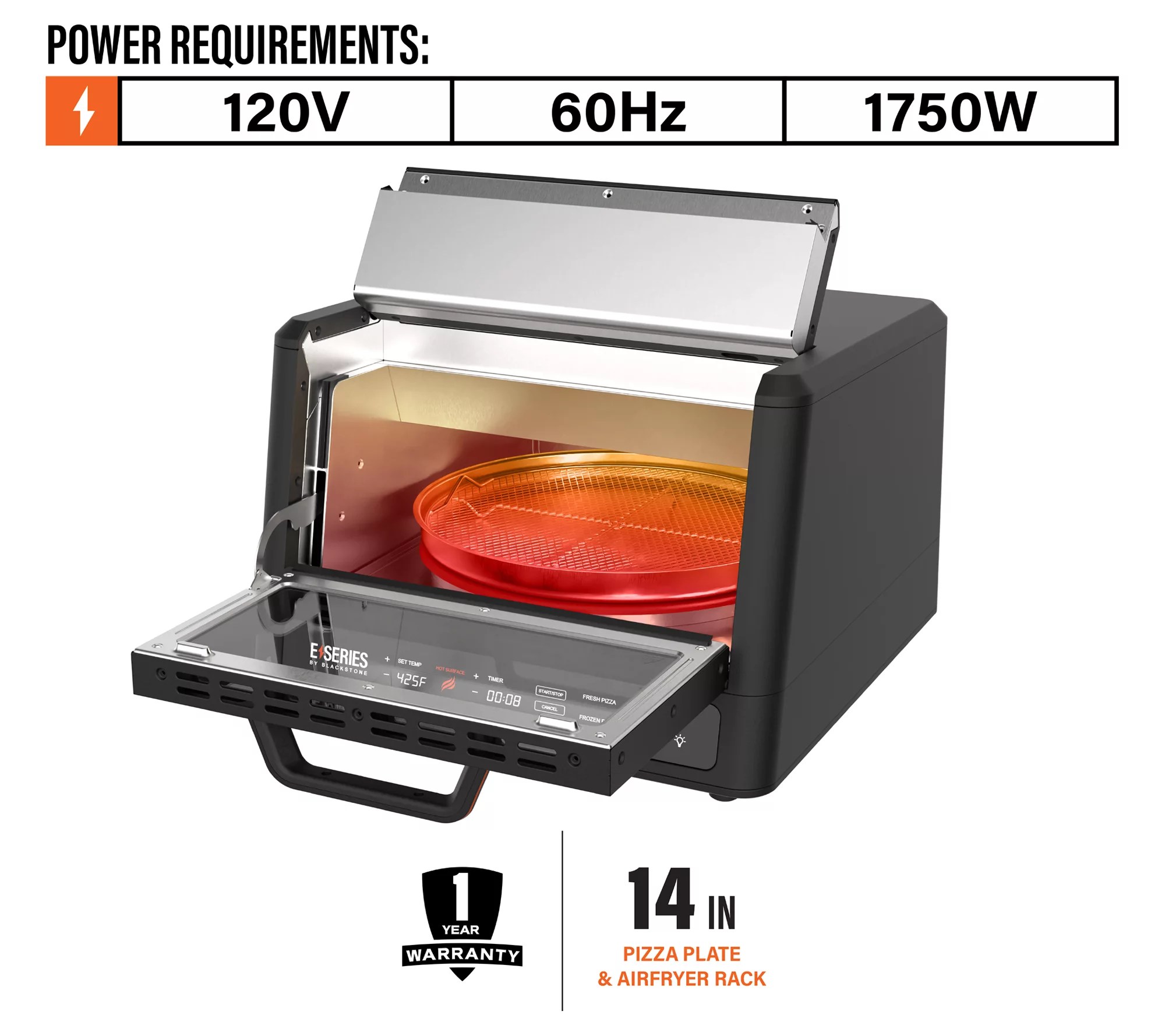 Blackstone Indoor/Outdoor Rotating Airfry Pizza Oven