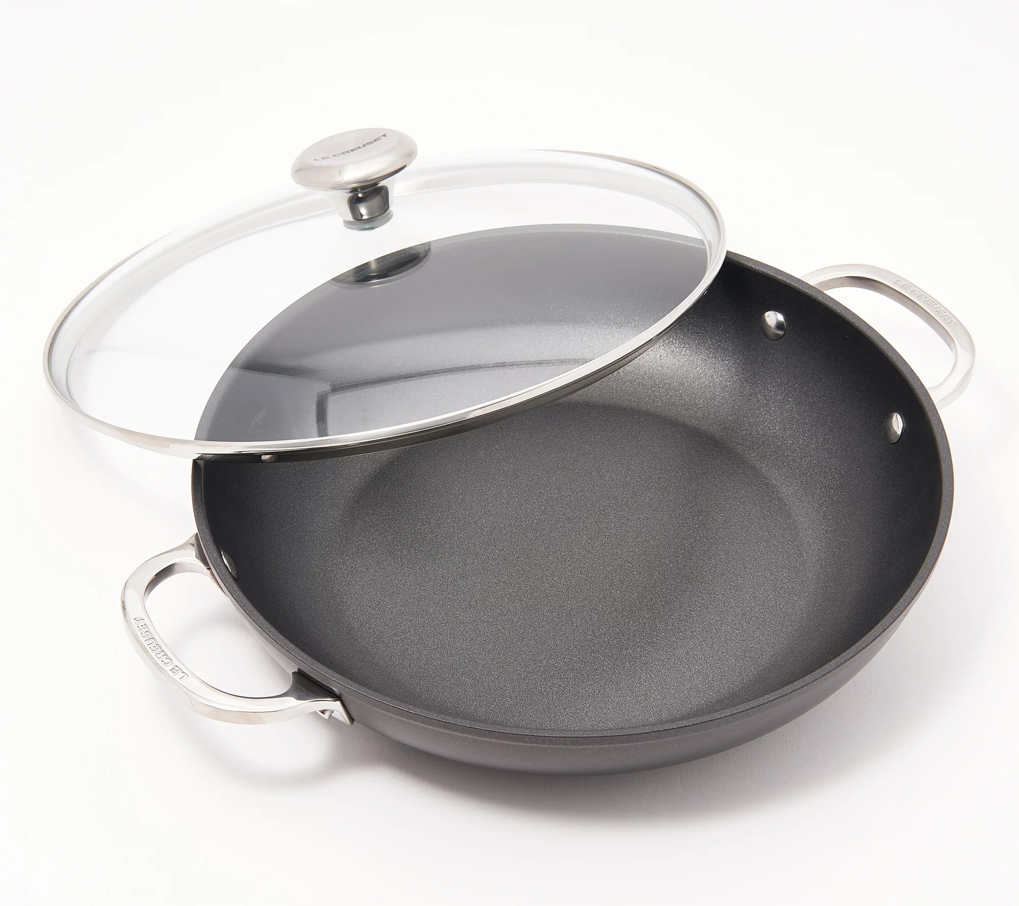 Le Creuset Toughened Nonstick 4qt Braiser and 10" Fry Pan