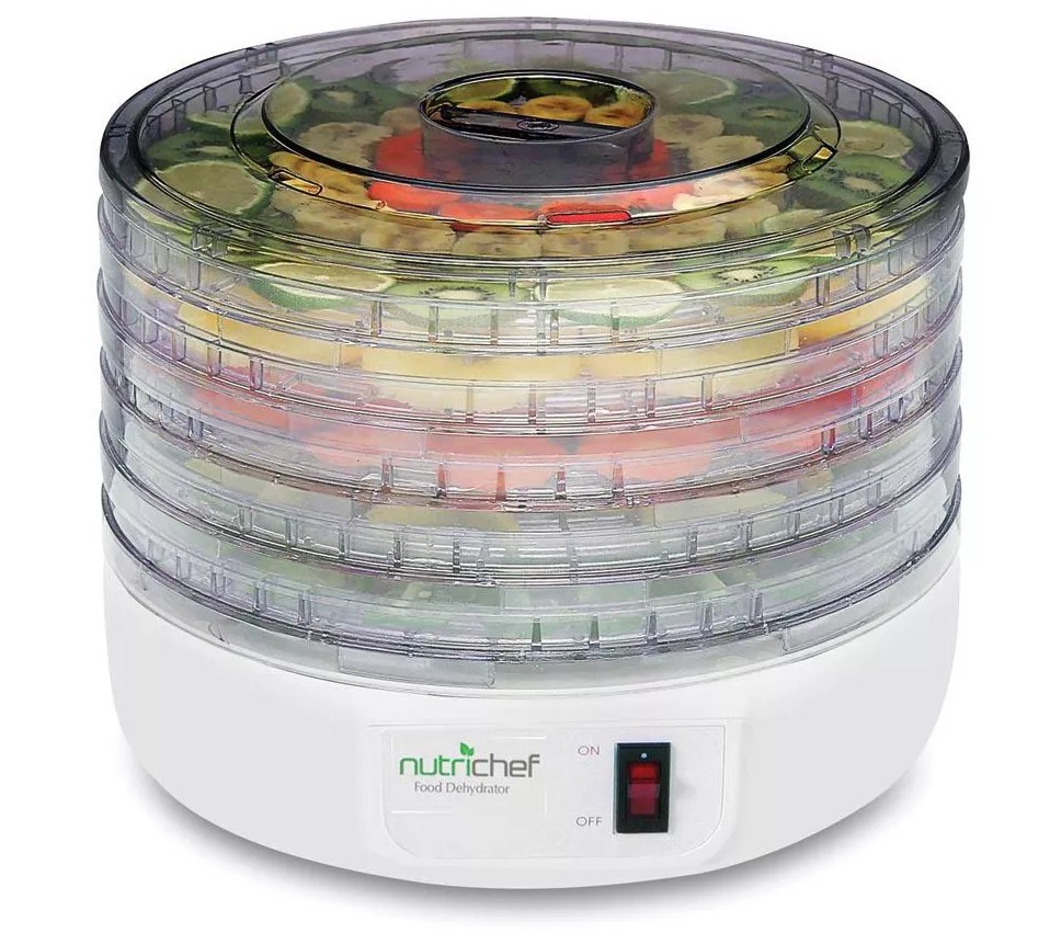 Nutrichef Electric Countertop Food Dehydrator