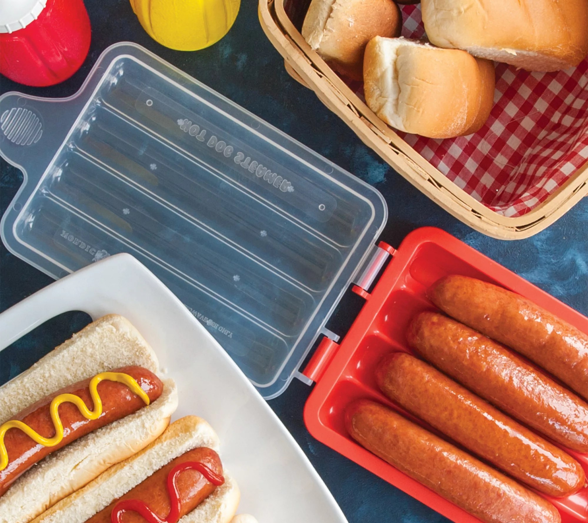 Nordic Ware Microwave Hot Dog Steamer