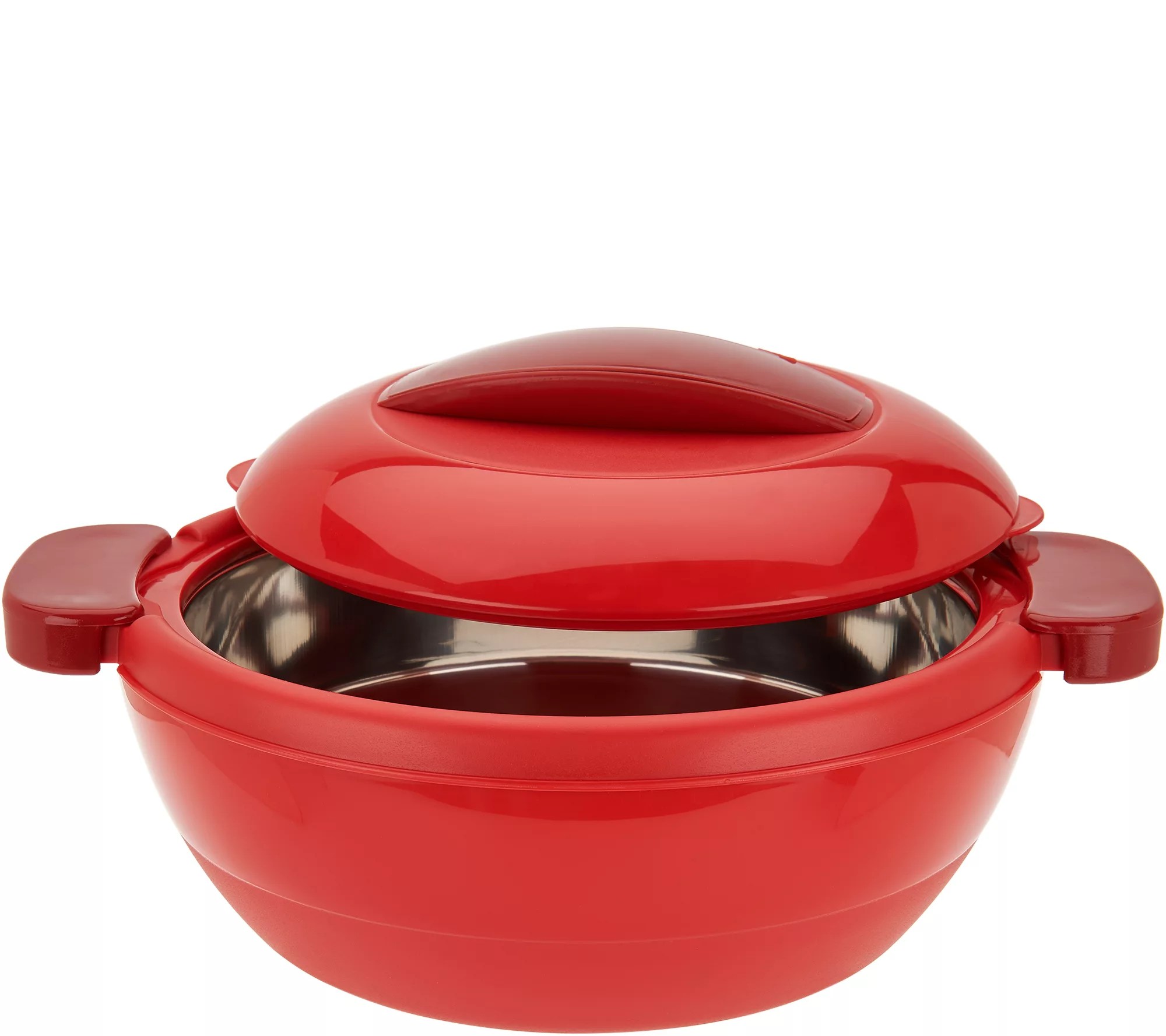 Lock & Lock Set of 2 10 cup Thermal Hot & Cold Serving Bowls