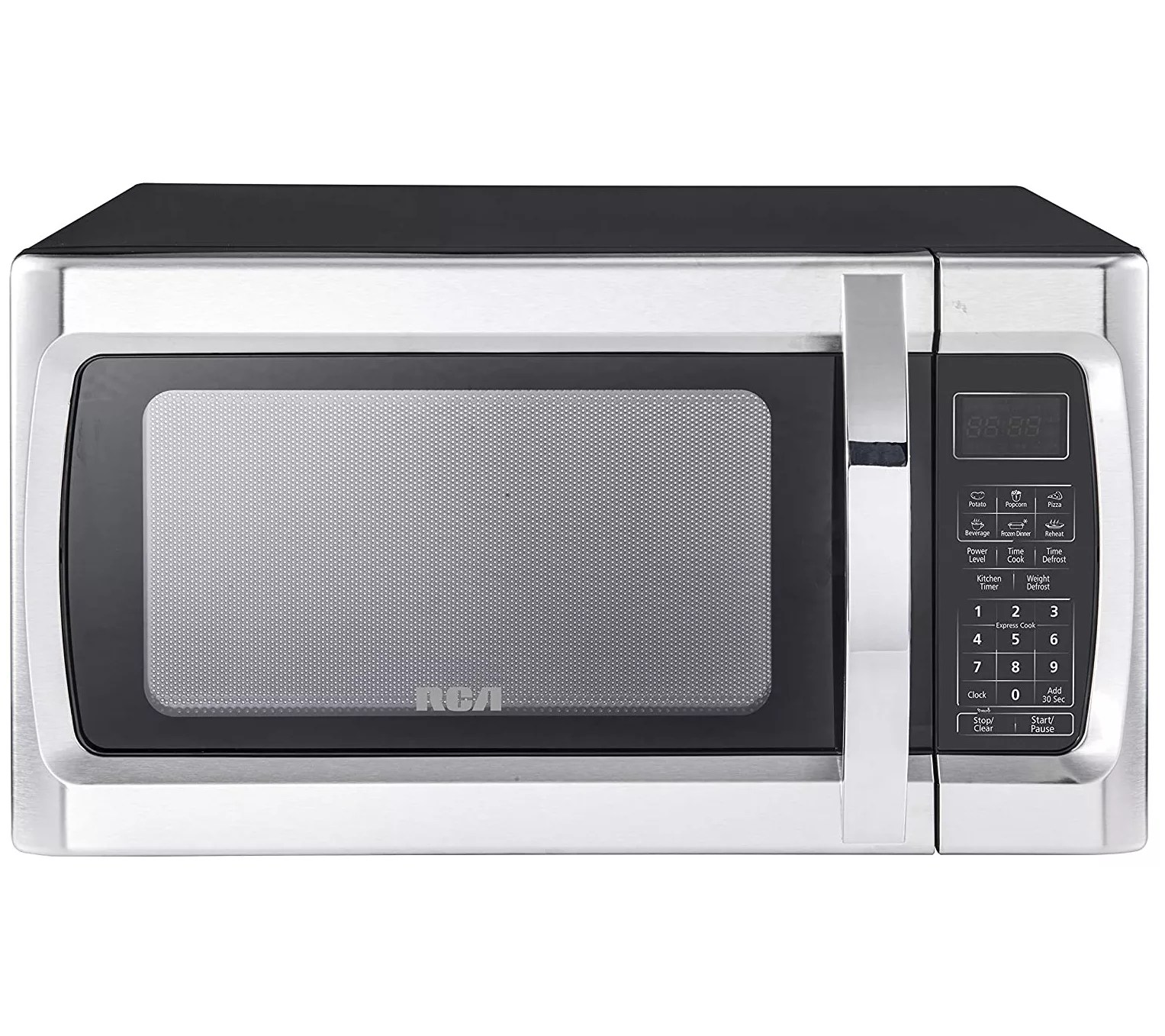 RCA 1.1 Cu. Ft. Stainless Steel Countertop Microwave