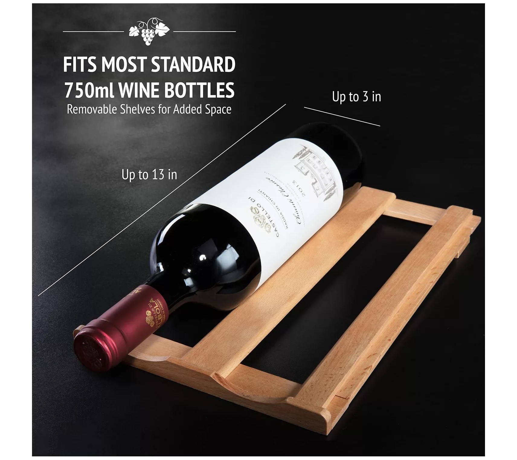 Ivation 8Bottle Thermoelectric Stainless Steel Wine Cooler