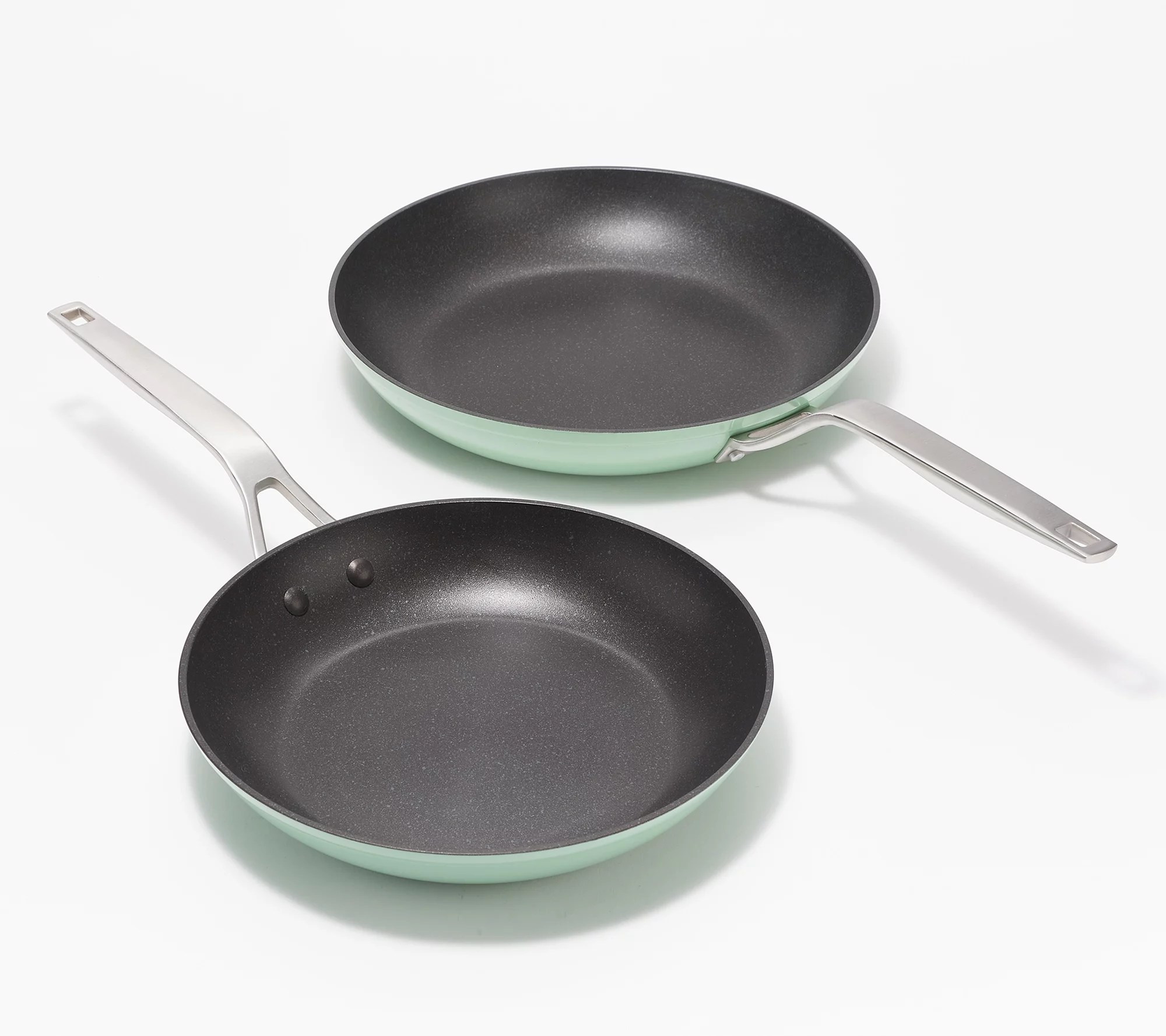 Good Housekeeping Aluminum 10" and 12" Fry Pan Set