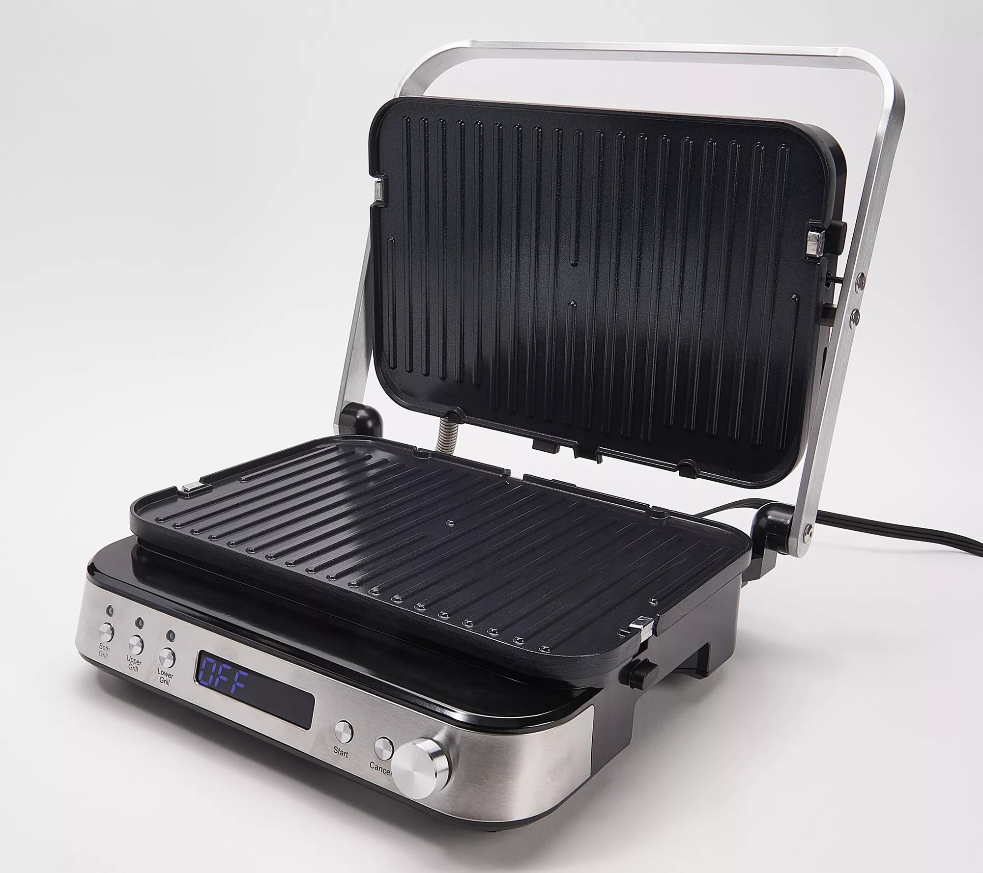 GreenPan Nonstick 7in1 Contact Grill with Waffle Plates