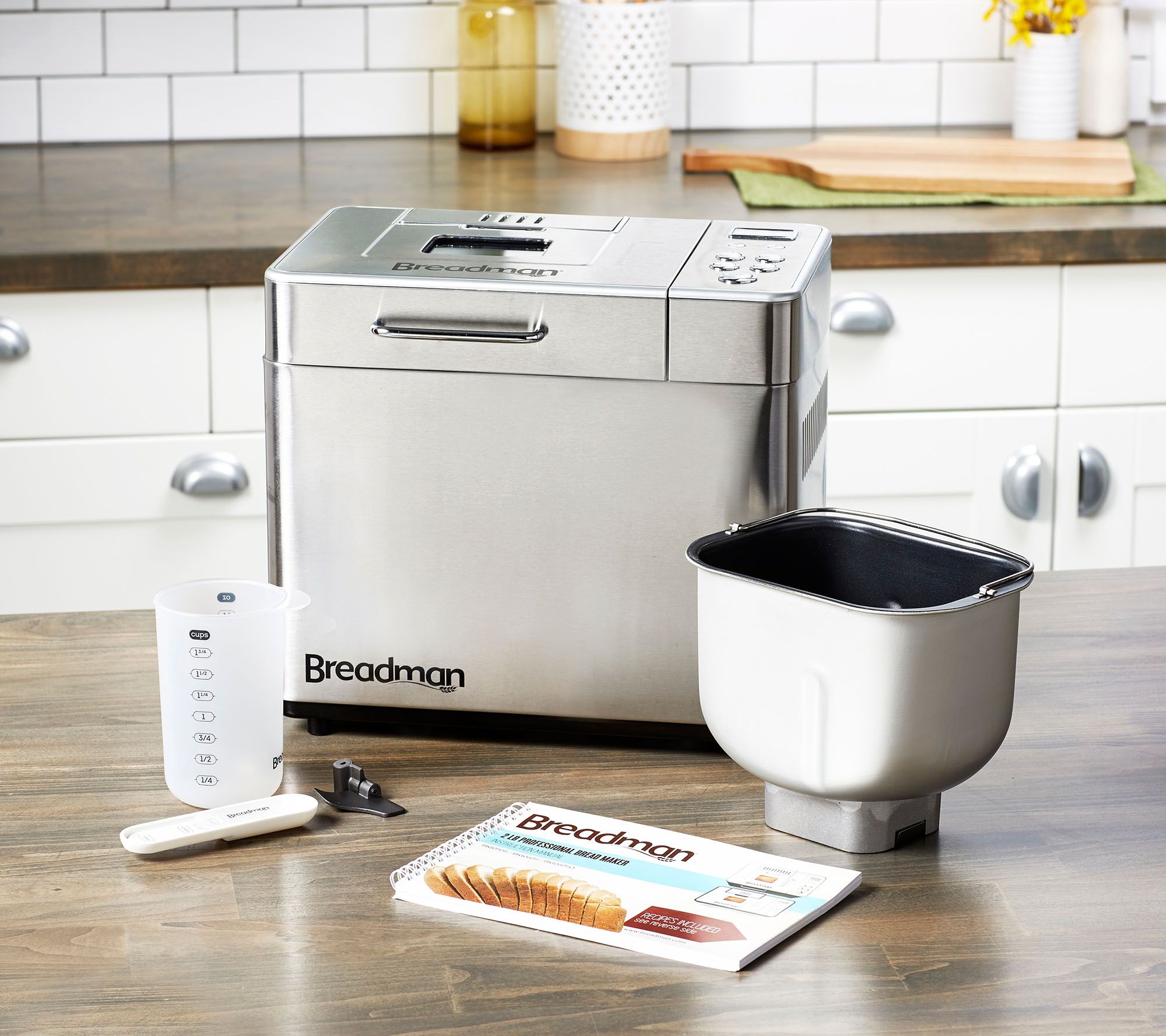 Breadman 2lb MultiFunction Stainless Steel Bread Maker