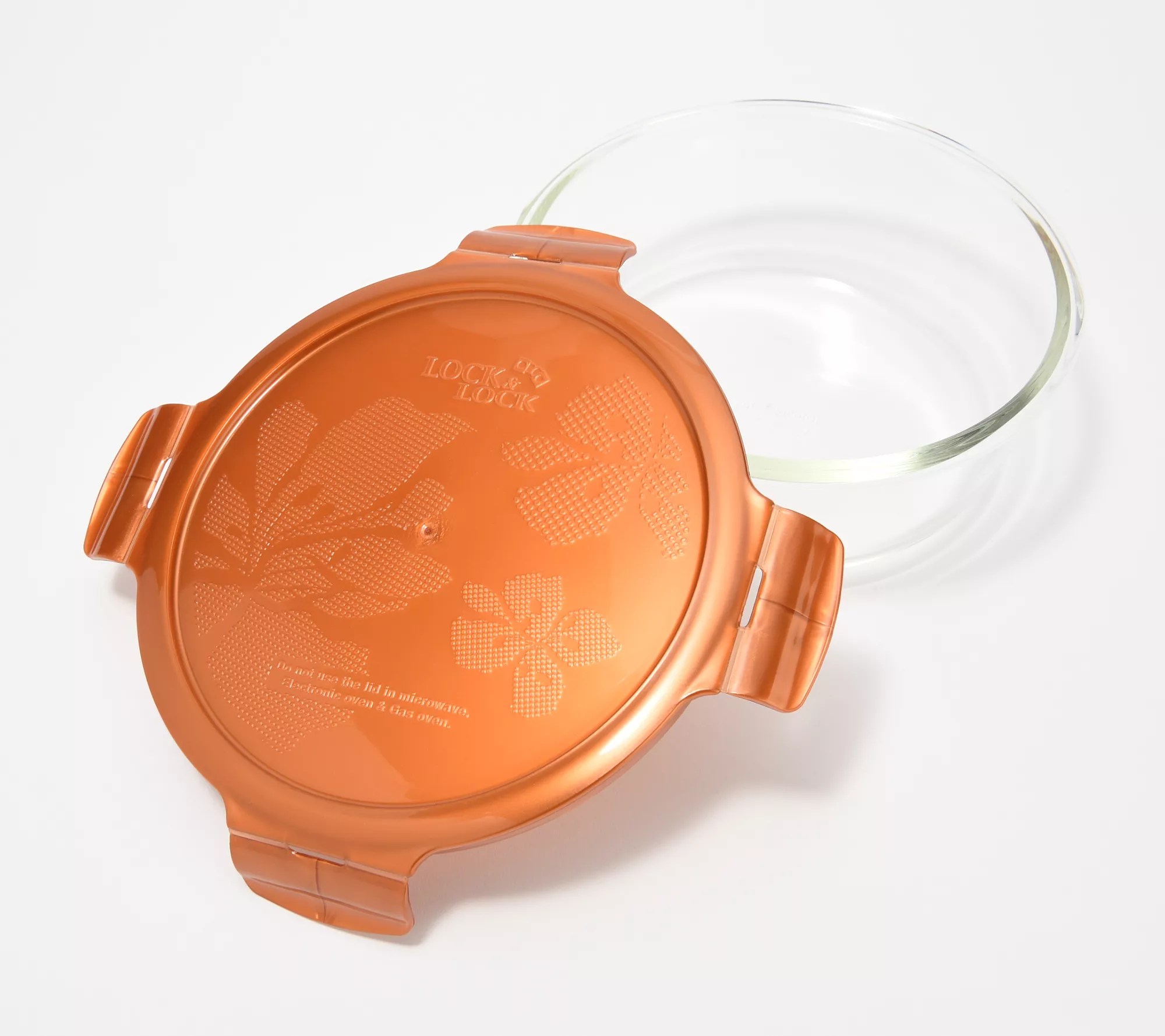 LocknLock Set of 3 Glass Bowl Storage Container Set