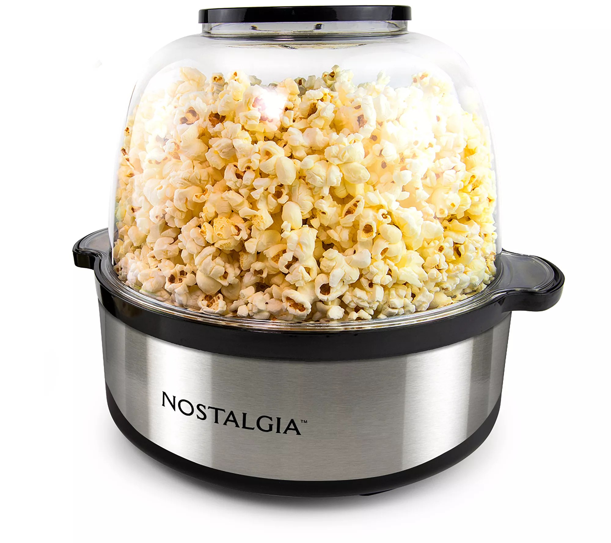 Nostalgia 6 Quart Stainless Steel Stirring Popcorn Popper