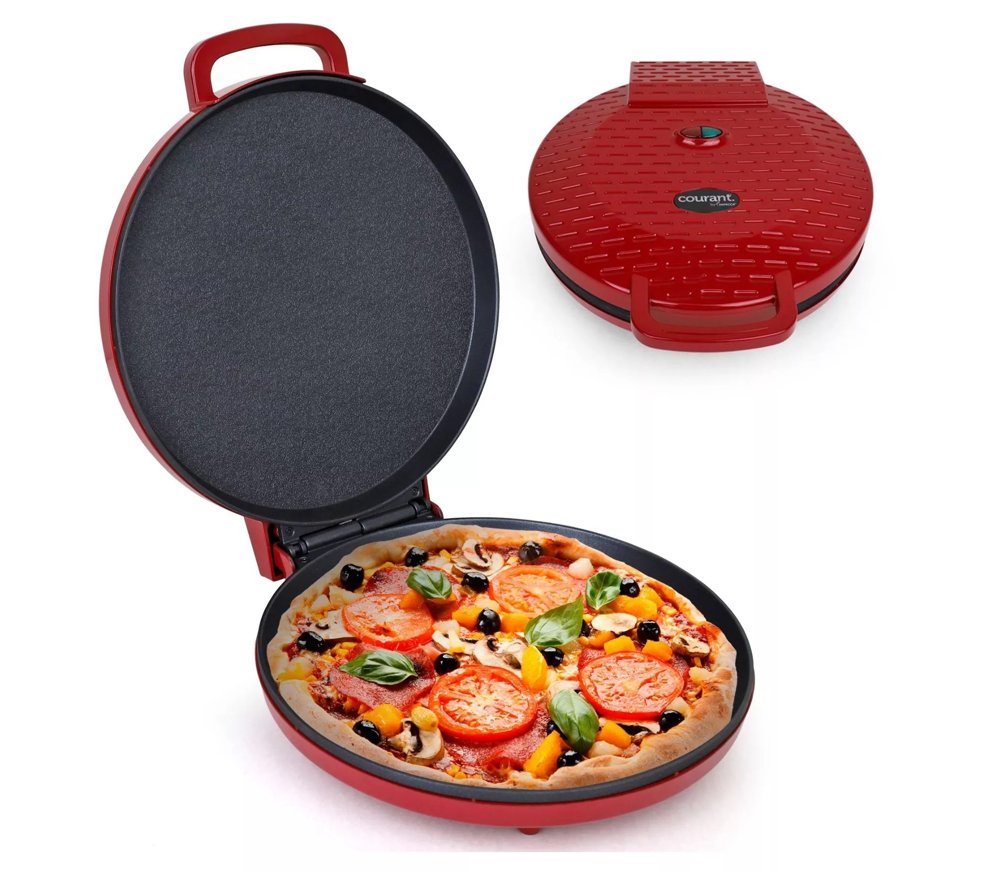 Courant 12Inch Pizza Maker, Griddle and Oven
