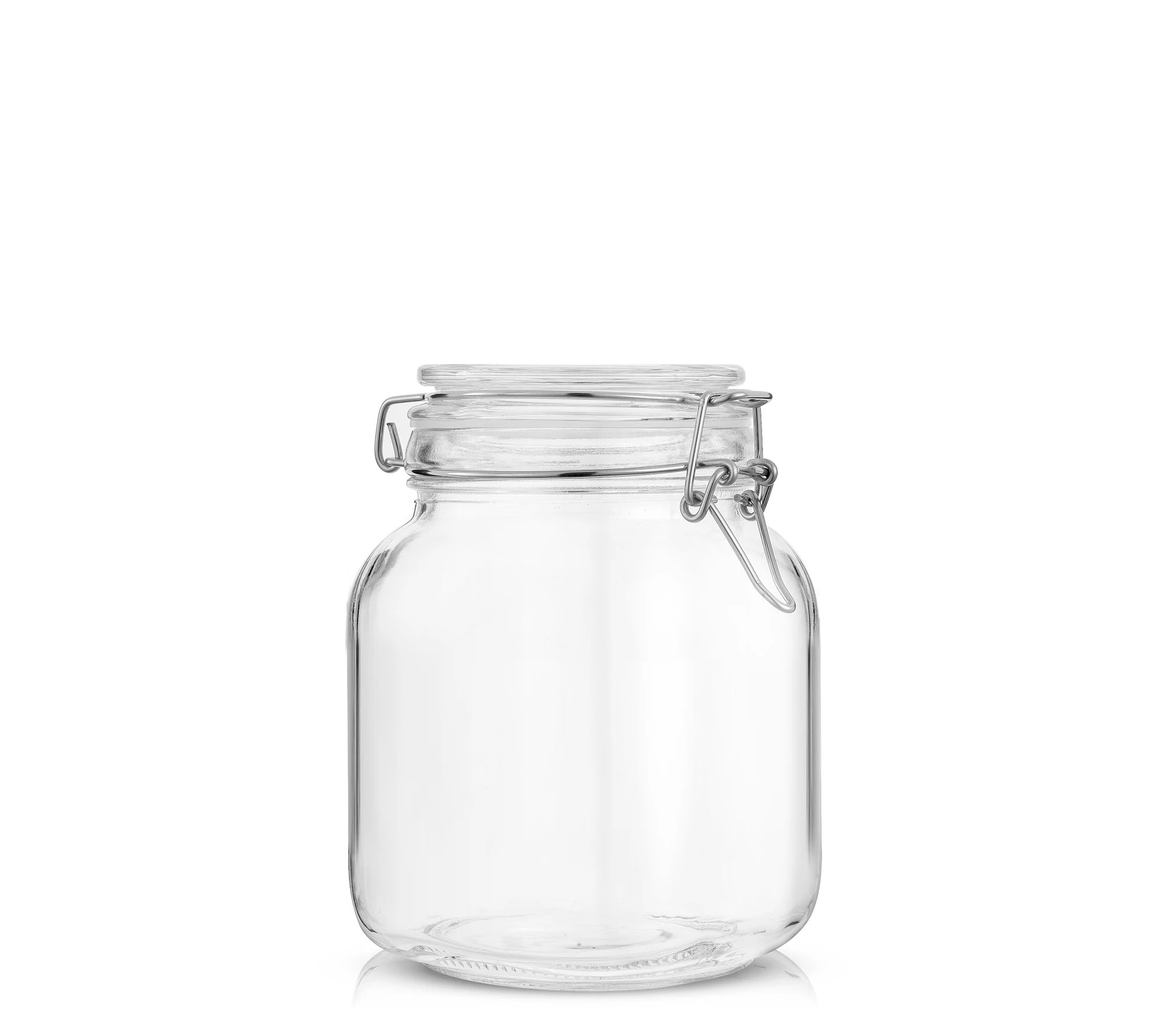 JoyJolt Glass Jars Storage Canister with Lids 32 oz