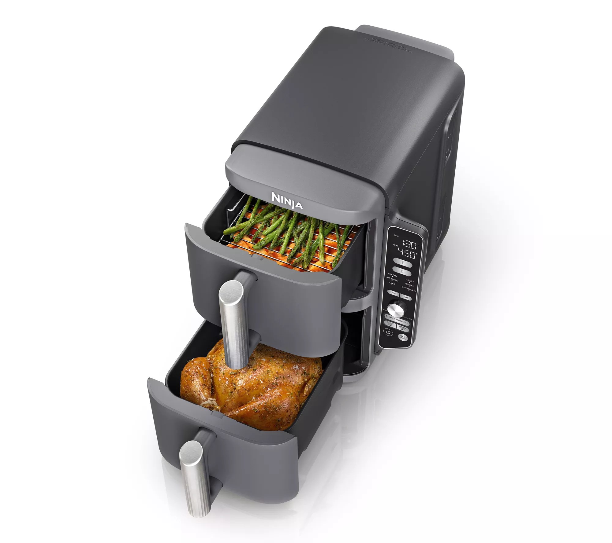 Ninja DoubleStack XL 10Qt 6in1 2Basket AirFryer