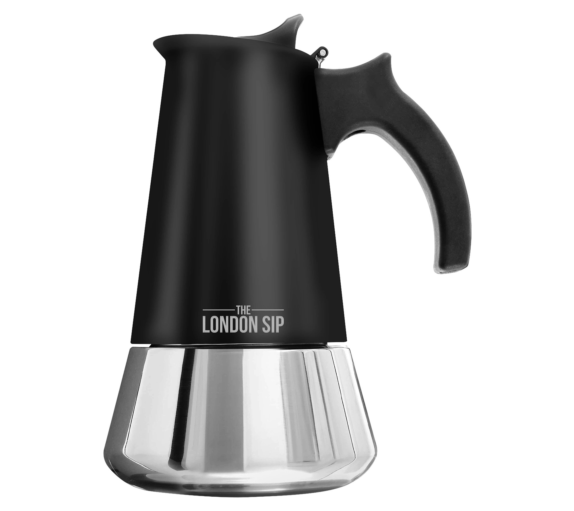 London Sip 3cup Stainless Steel Espresso Maker