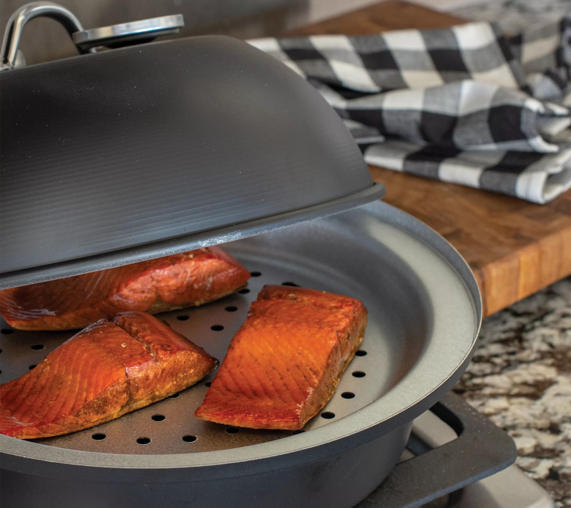 Nordic Ware Personal Size Stovetop Kettle Smoker