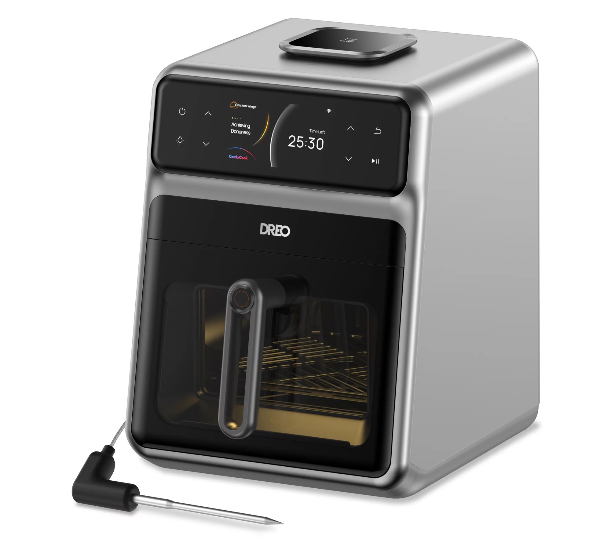 Dreo ChefMaker Combi Fryer, 6qt Smart Air Fryer Oven