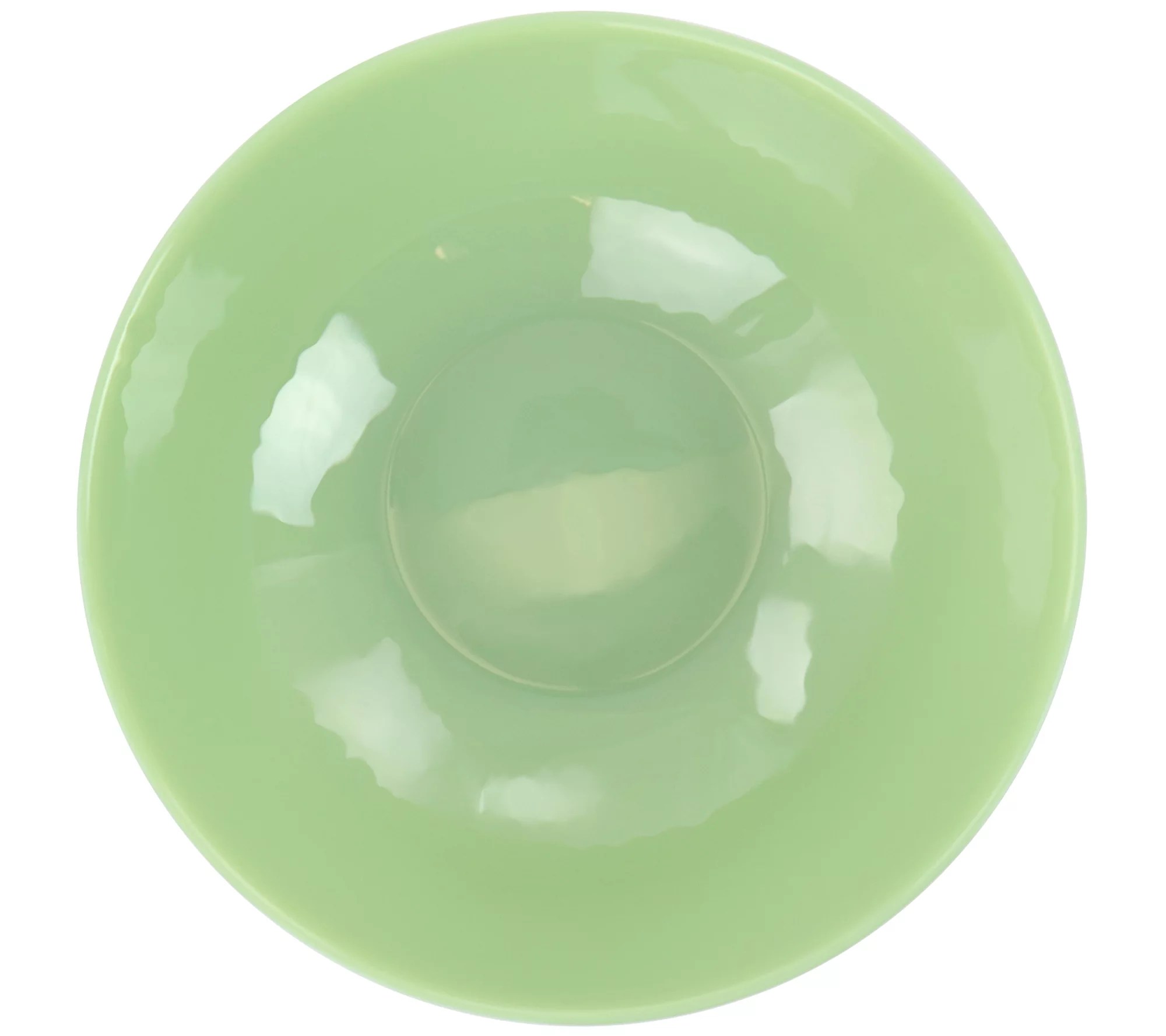 Martha Stewart 2 Piece 8" Jadeite Glass Serving Bowl Set