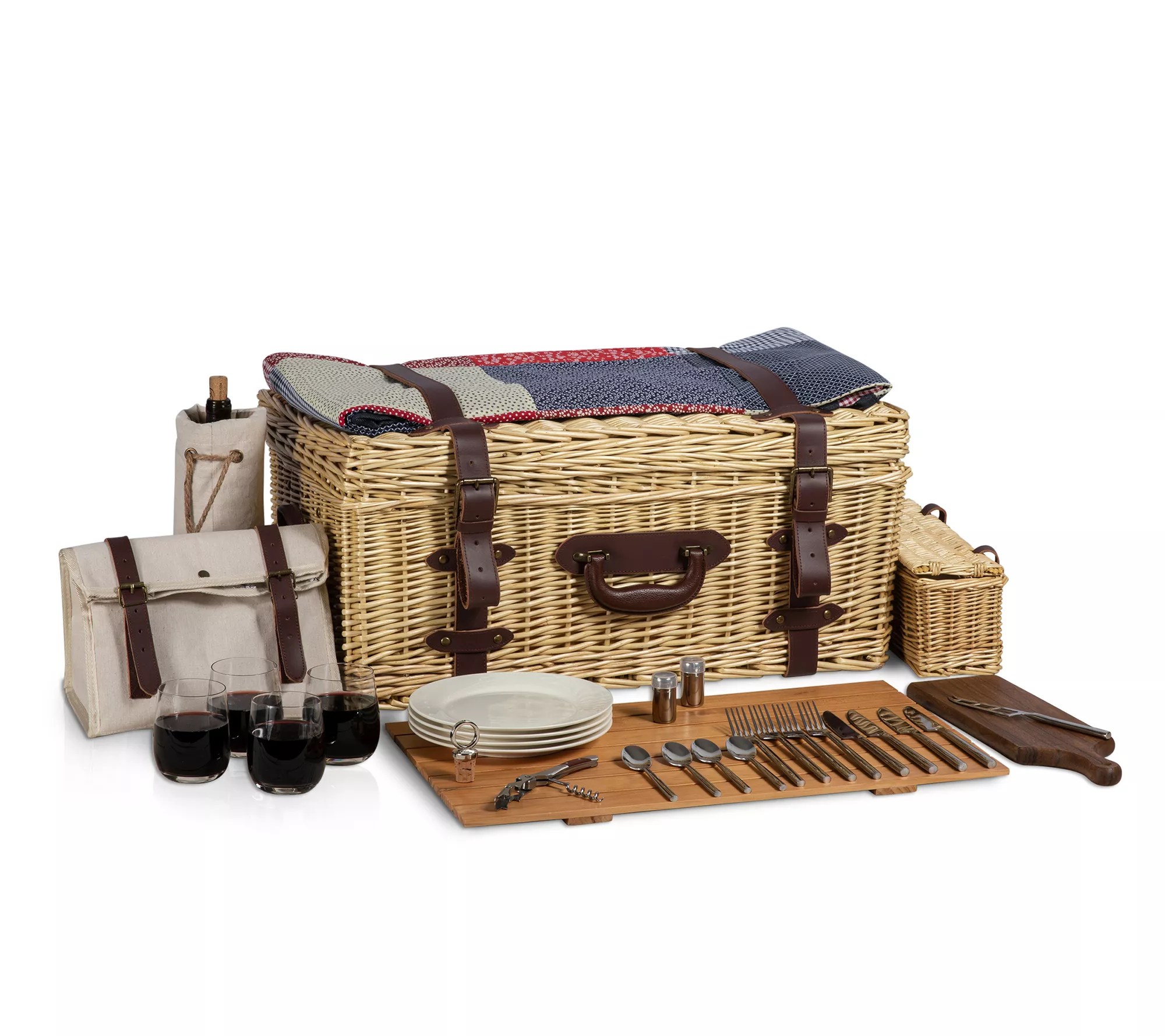 Picnic Time Charleston Picnic Basket with Tools