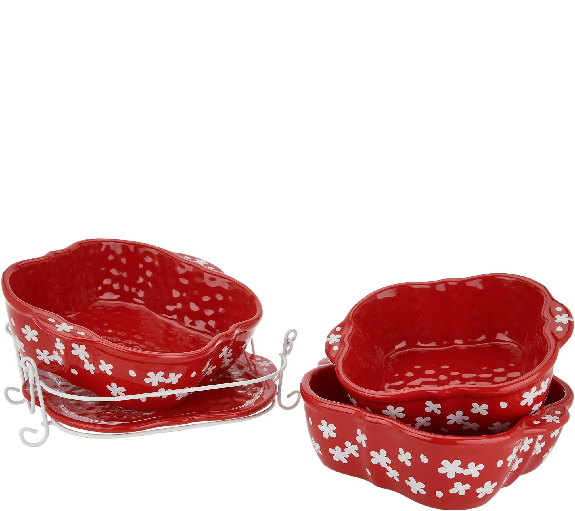 Temptations Fields of Flowers 25Piece Bakeware Set