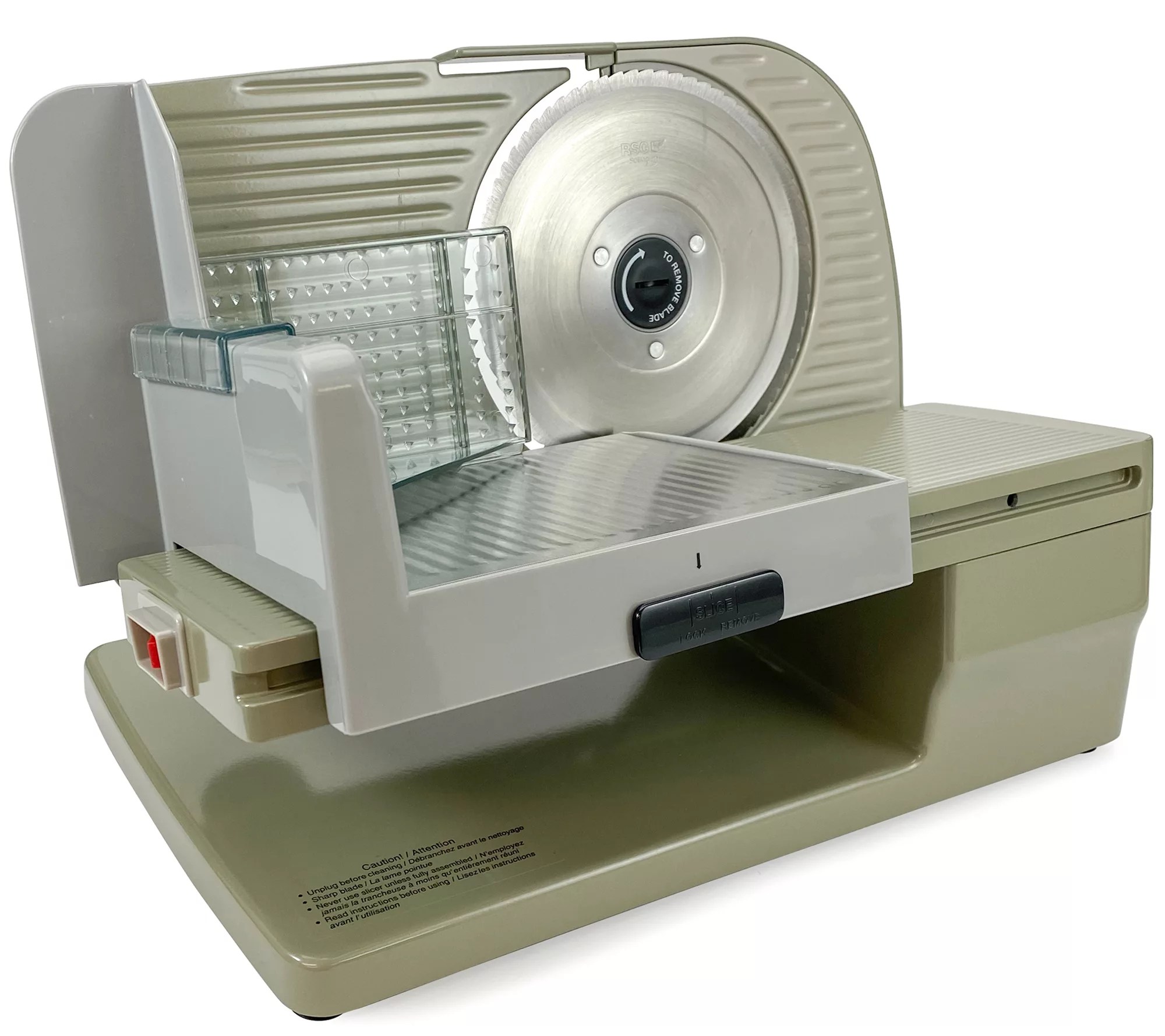 Edgecraft Electric Meat Slicer with AdjustableThickness