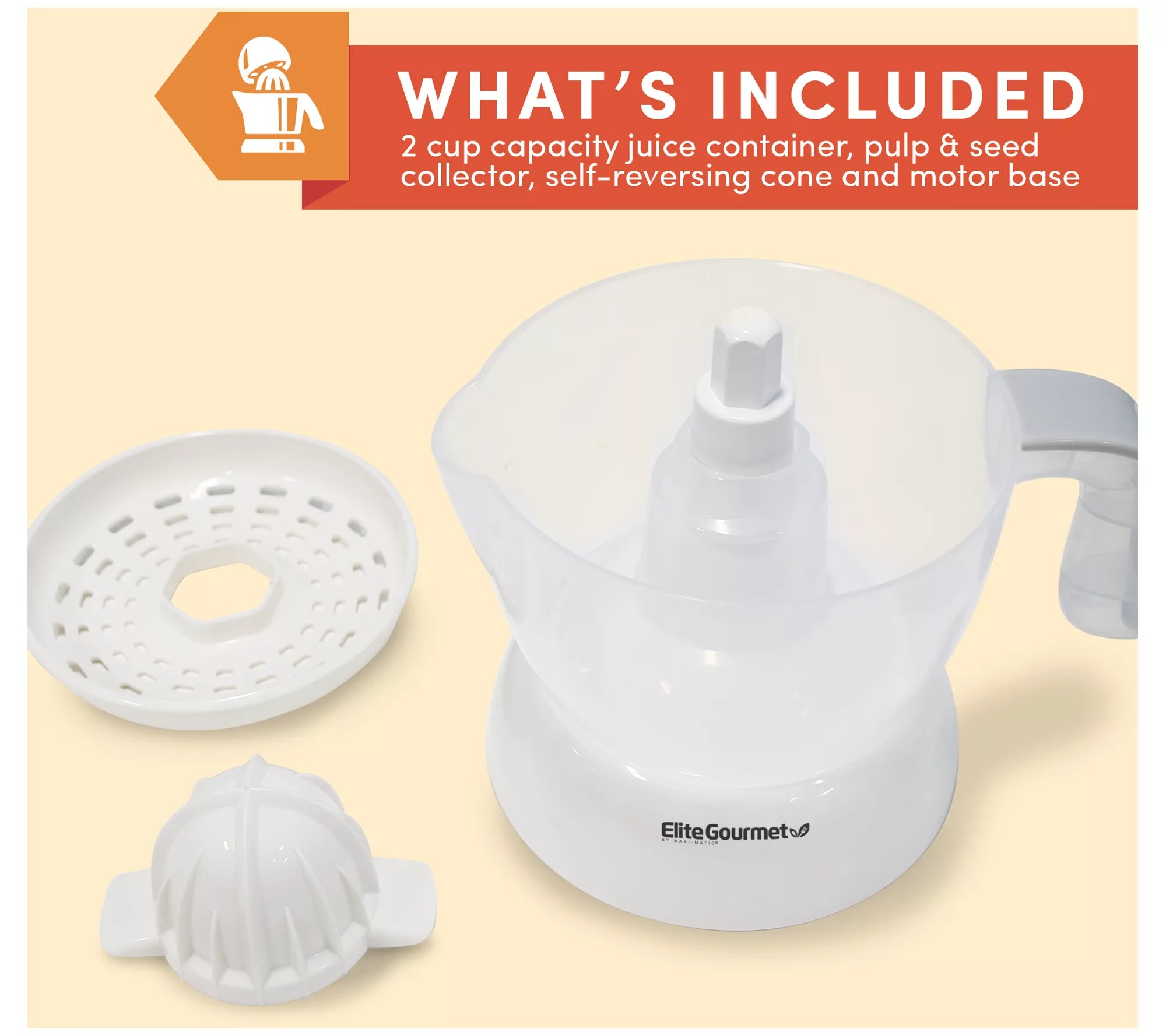 Elite Gourmet Citrus Juicer