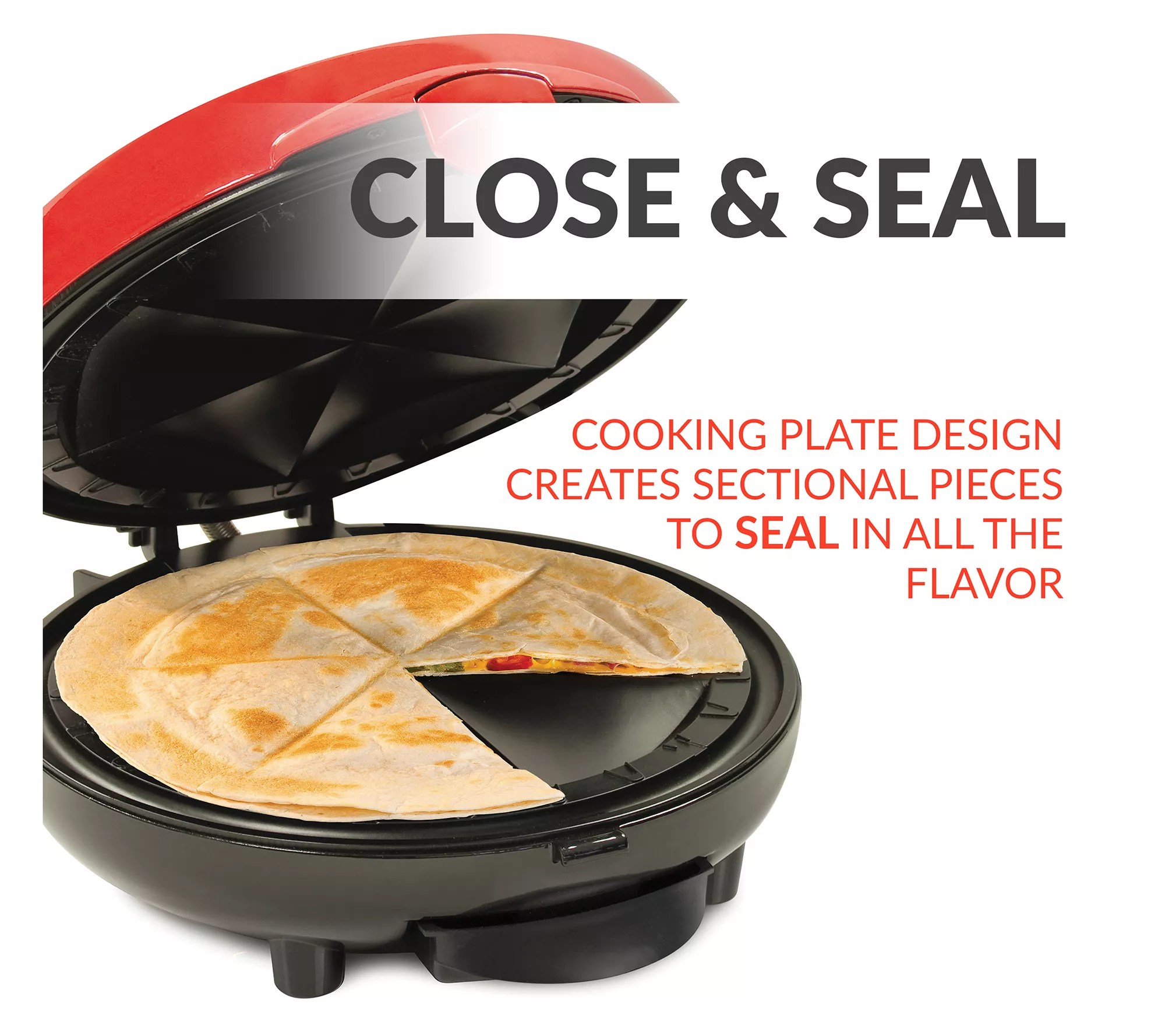 Taco Tuesday Deluxe 6-Wedge Electric QuesadillaMaker - QVC.com