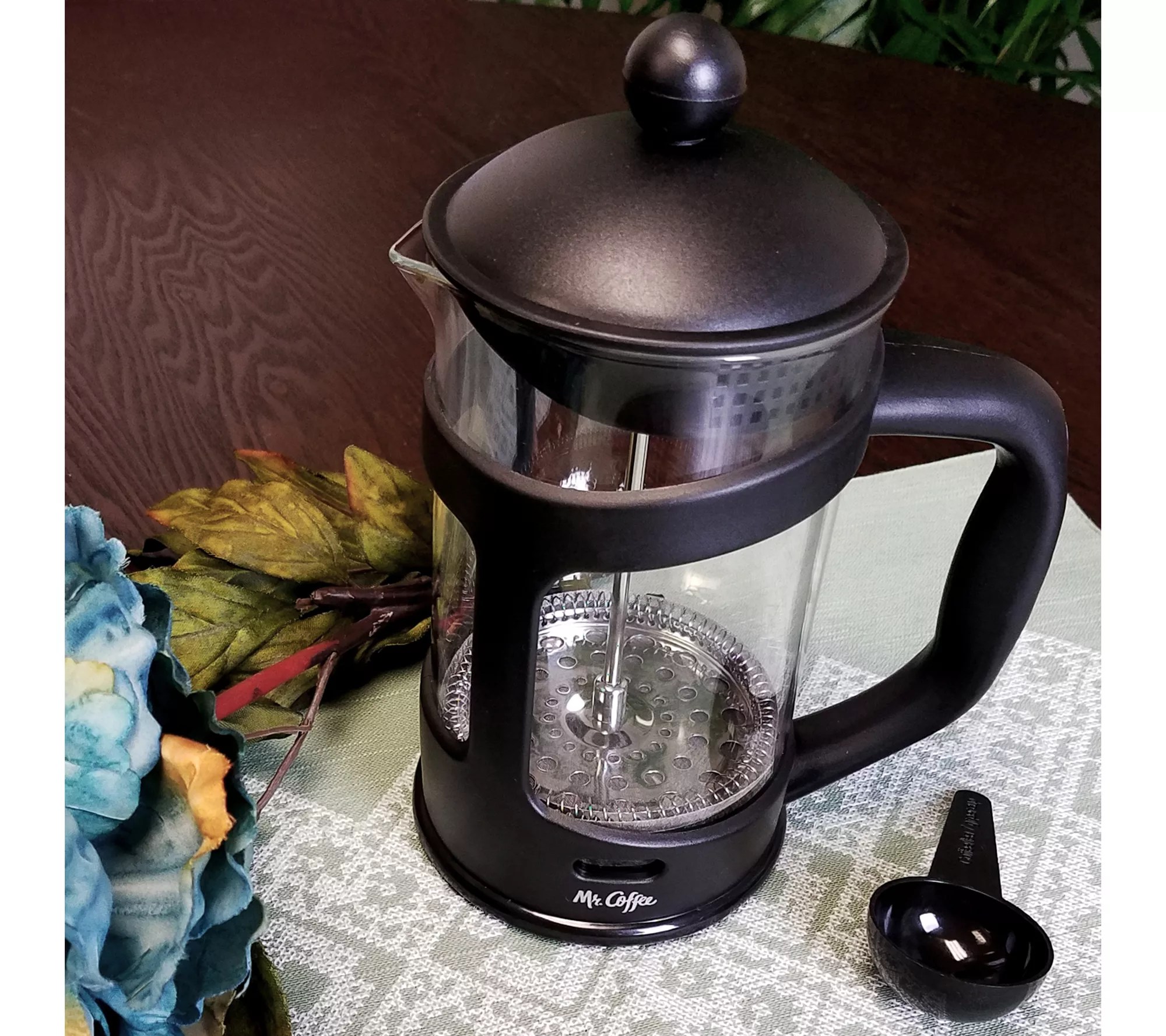 Mr. Coffee 28Oz Glass French Press Coffee Maker