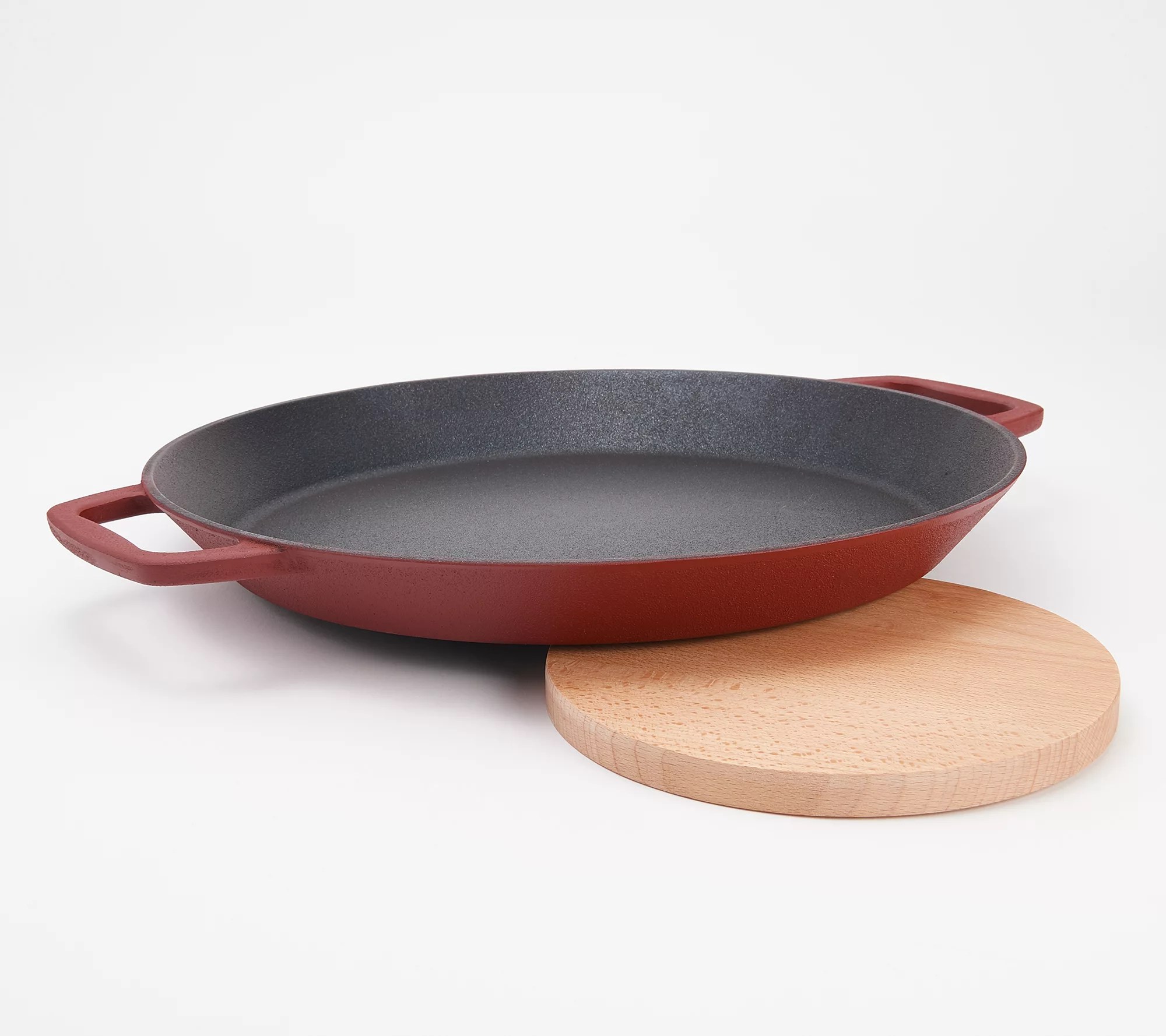 Cook's Essentials Nonstick CastIron Elite 14" Paella Pan