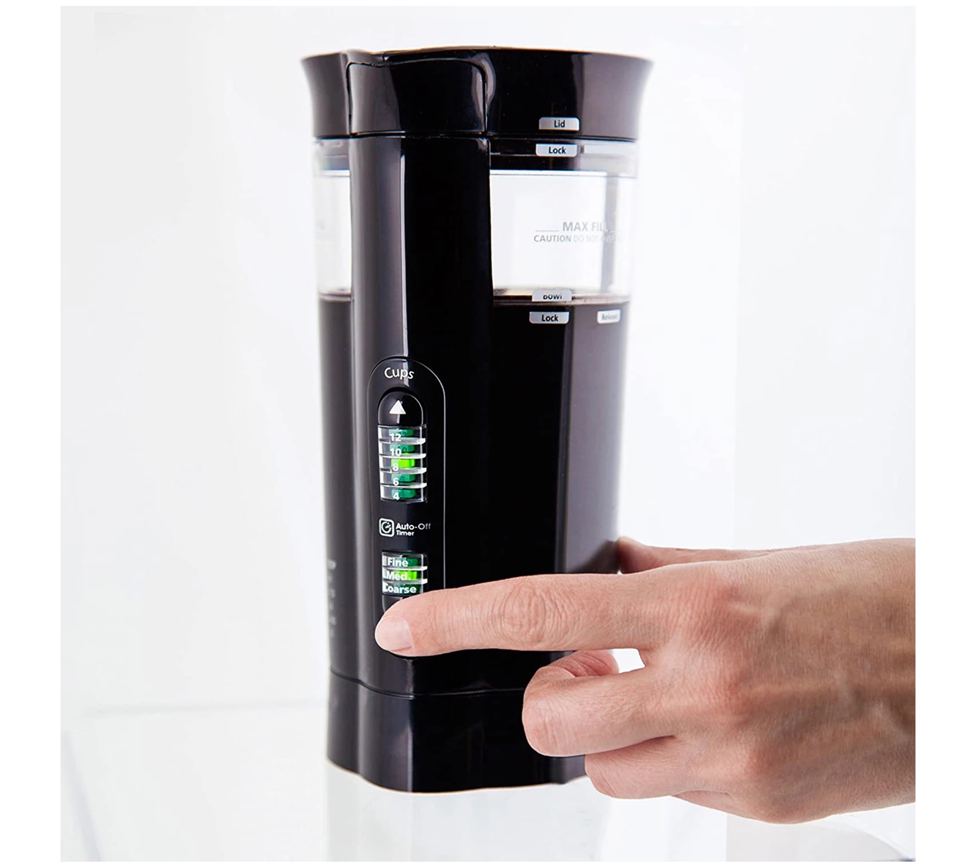 Mr. Coffee 12Cup 3Speed Programmable ElectricCoffee Grinder