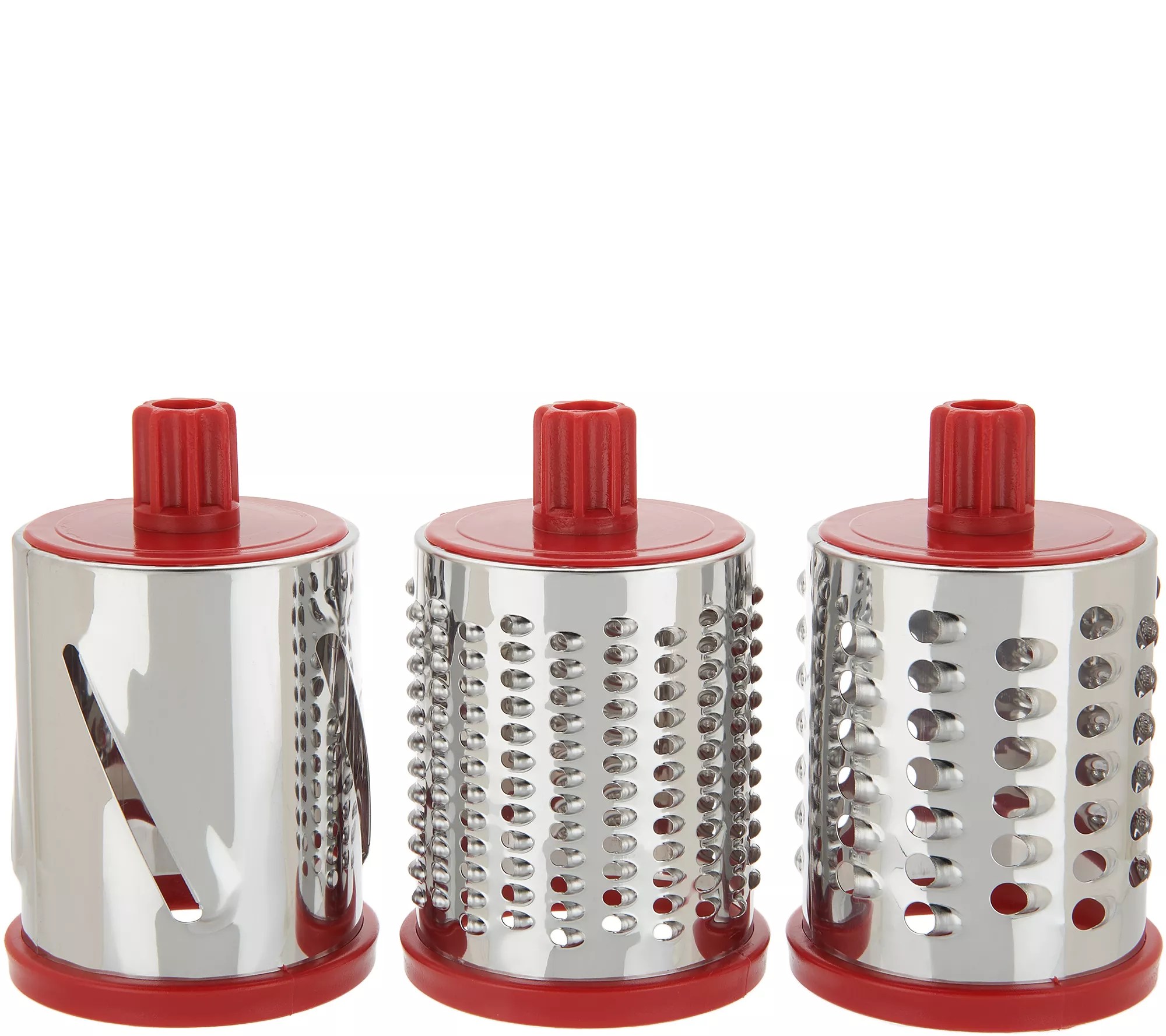 House2Home Countertop Suction Slicer and Grater with 3 Barrels