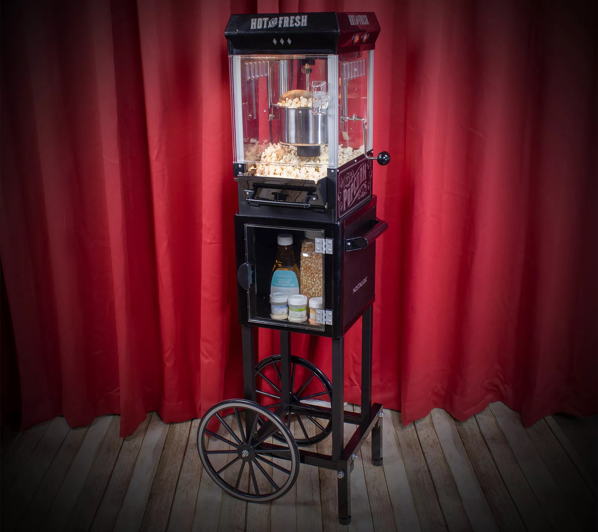Nostalgia 2.5Oz Popcorn Cart