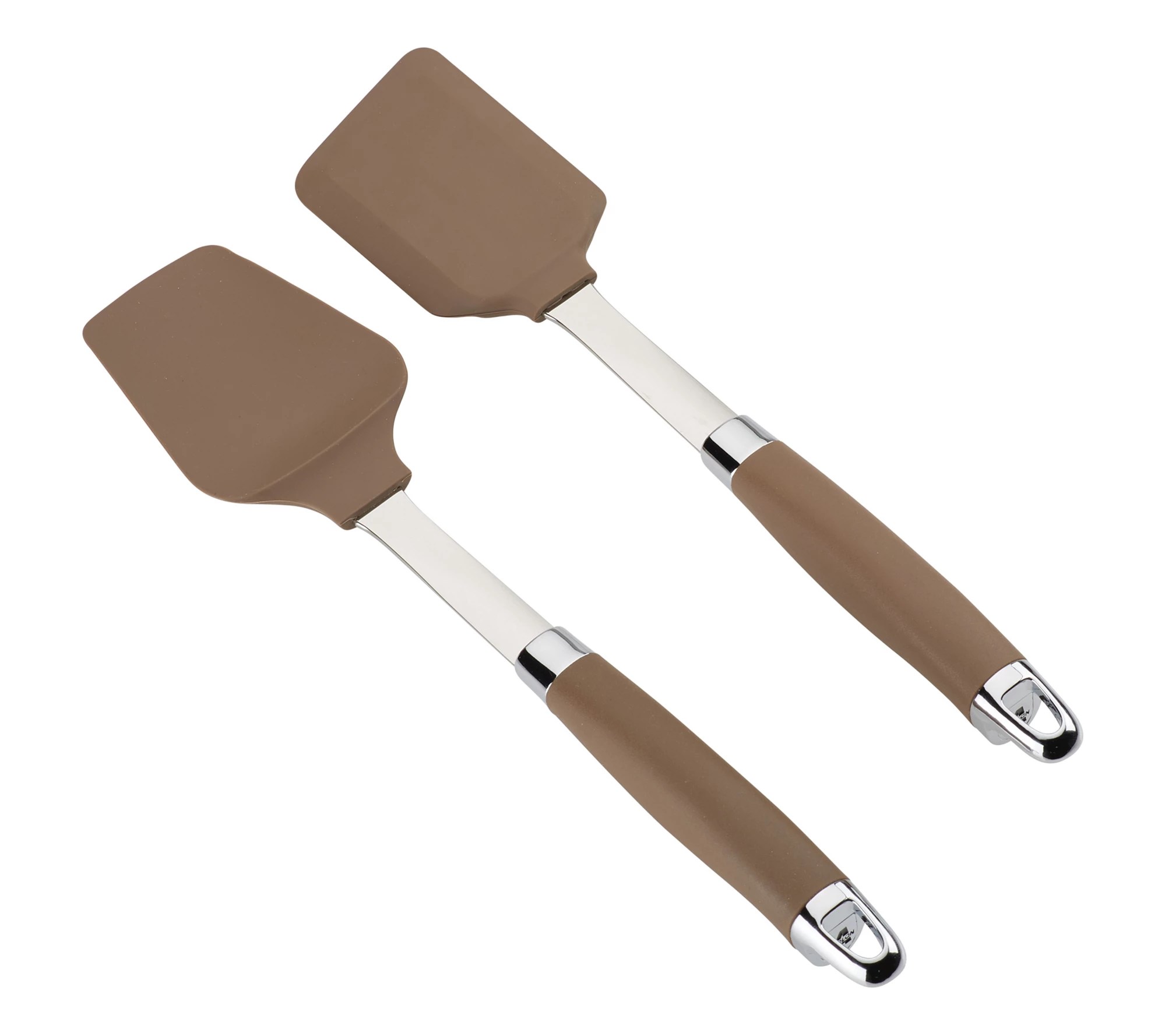 Anolon SureGrip Tools & Gadgets Nonstick Spatula Set, 2Piece