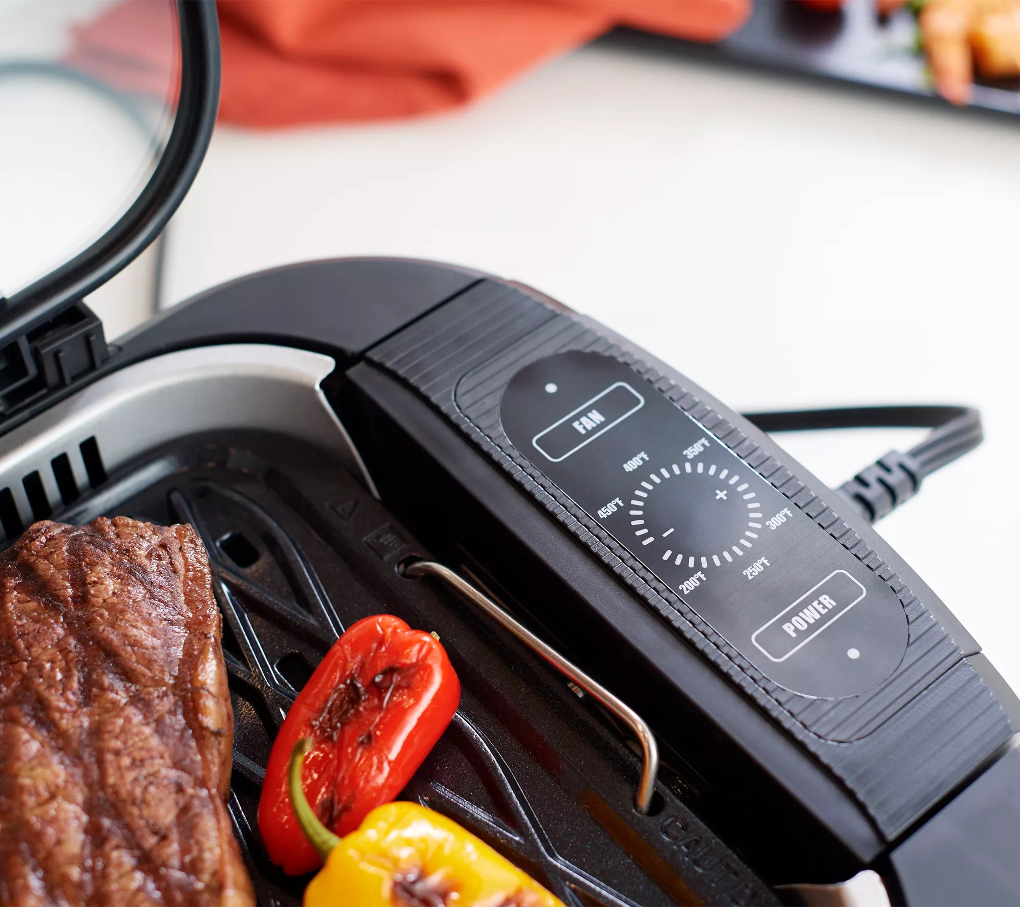 (QVC) PowerXL 1500W Smokeless Grill Pro with Griddle Plate