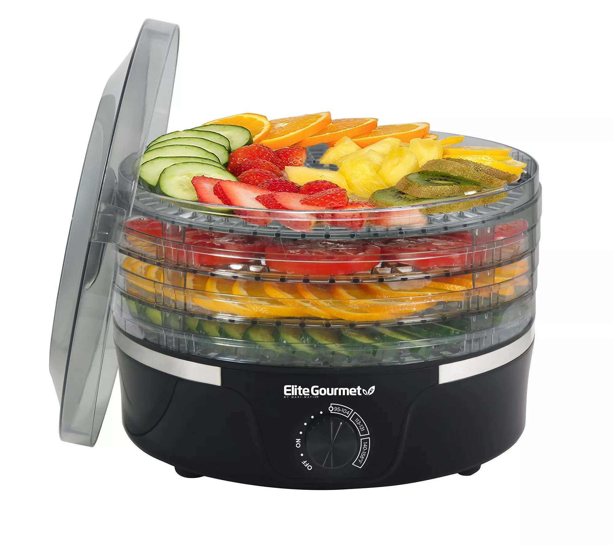 Elite Gourmet Food Dehydrator with 5 Trays