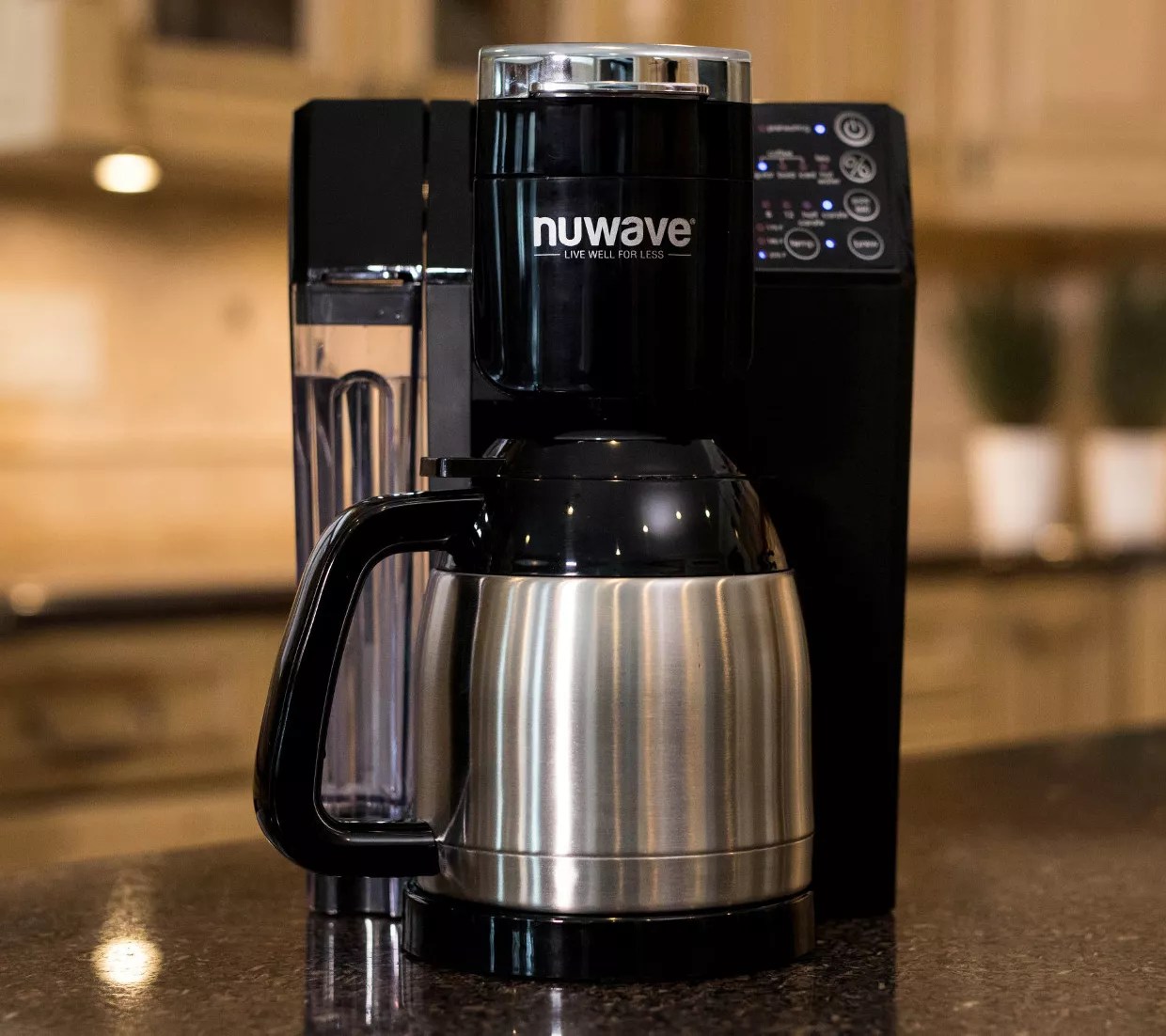 NuWave BruHub 3in1 Coffee Maker with Stainless Carafe