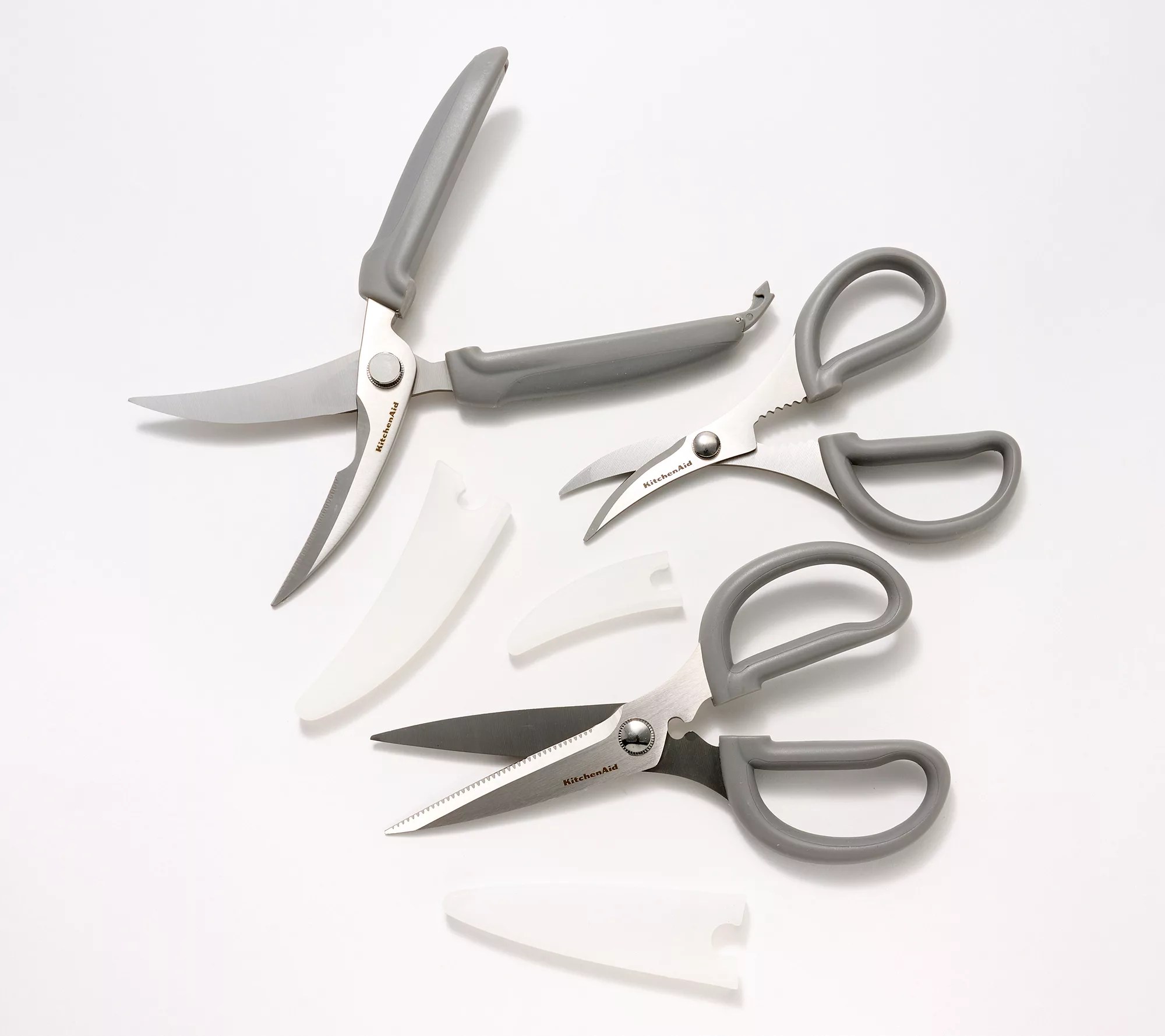 KitchenAid 3Piece All Purpose Kitchen Shears w/ Sheaths