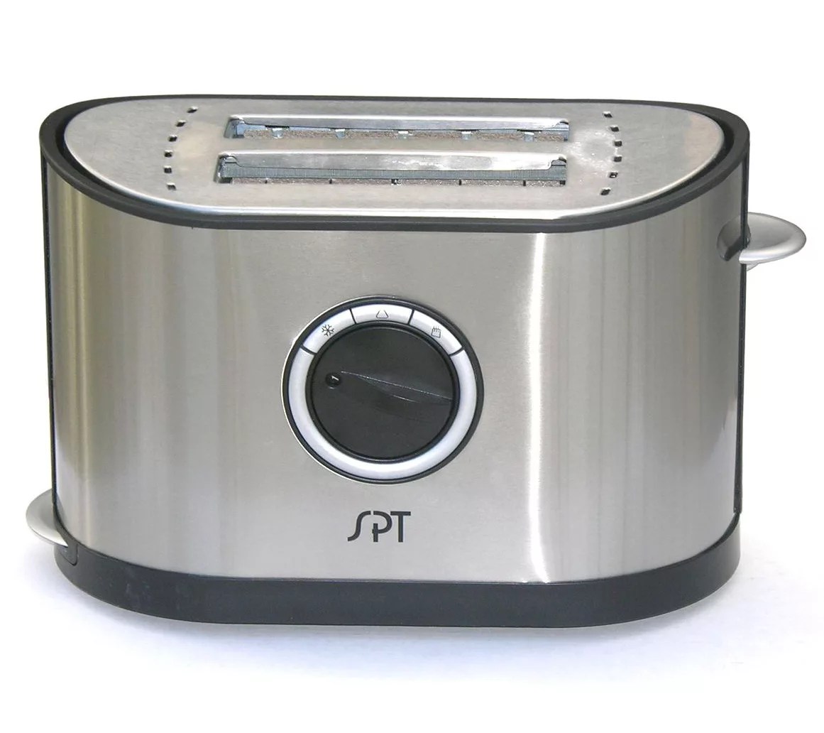 SPT Stainless Steel Wide Mouth Toaster