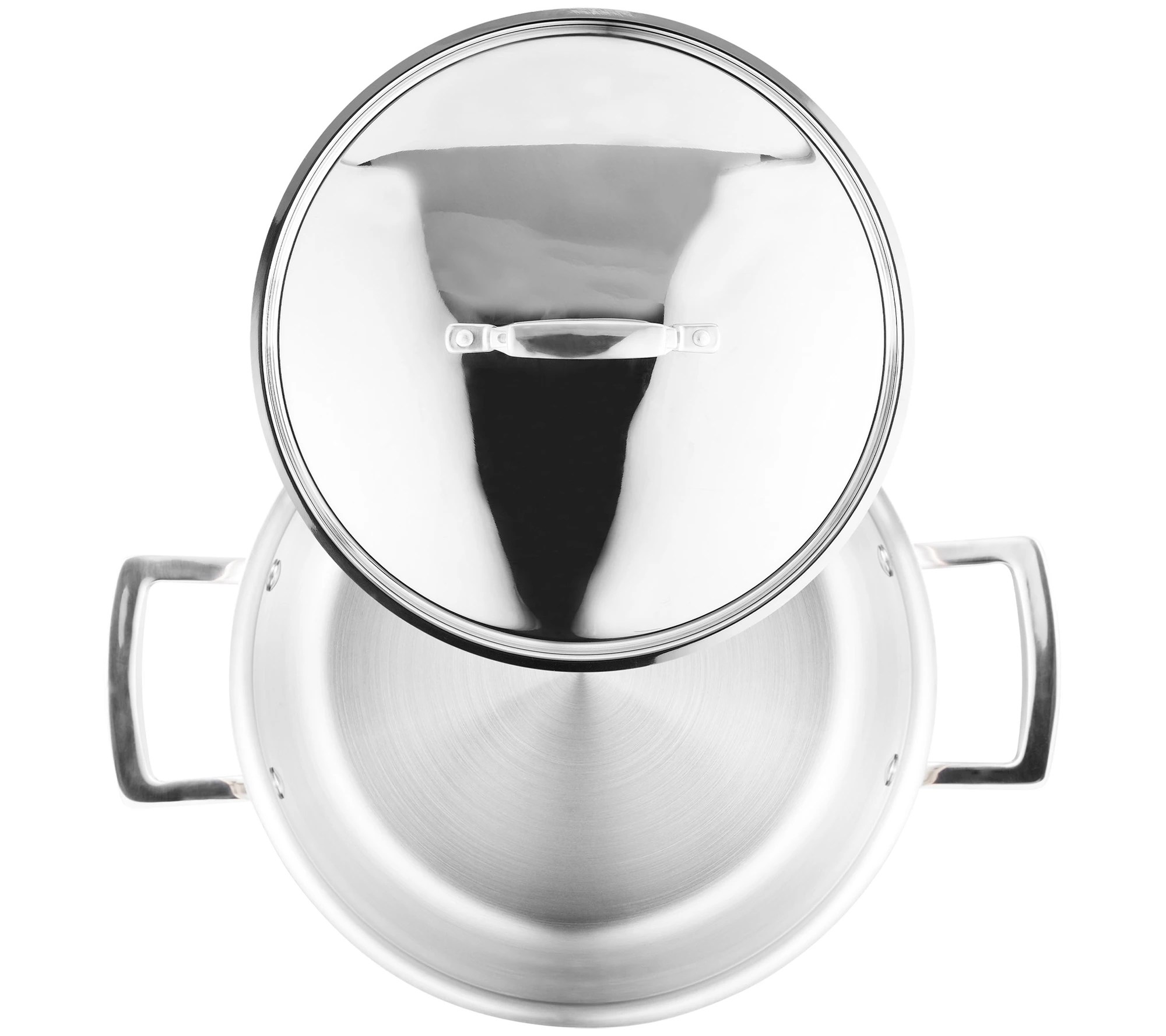 5CX by MasterPRO 8 Quart 5Ply Stock Pot with Lid