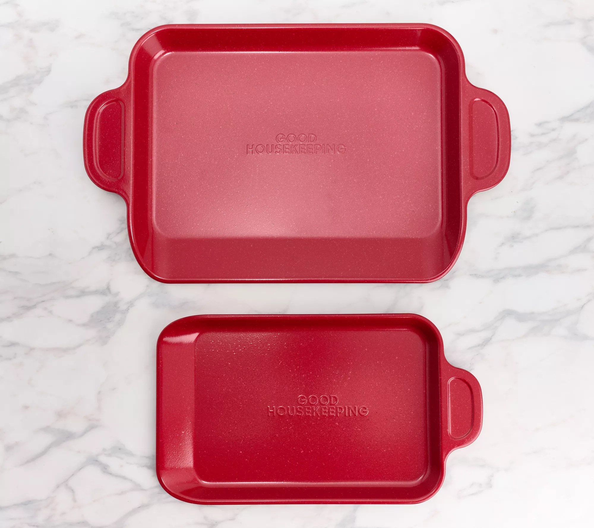 Good Housekeeping 2Pc ReliaPan Nonstick Slide Out Pans