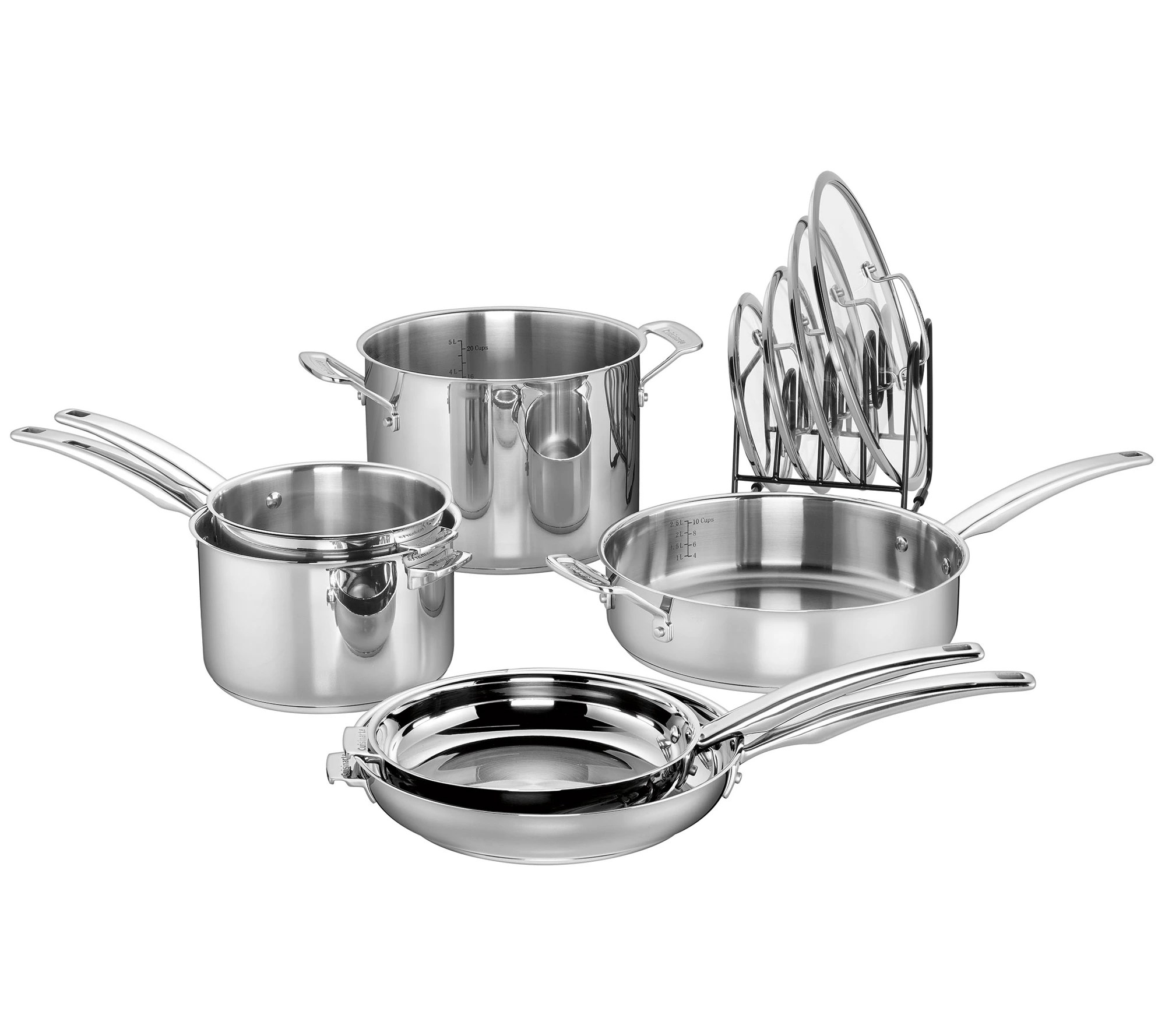 Cuisinart Smartnest Stainless Steel 11pc Set