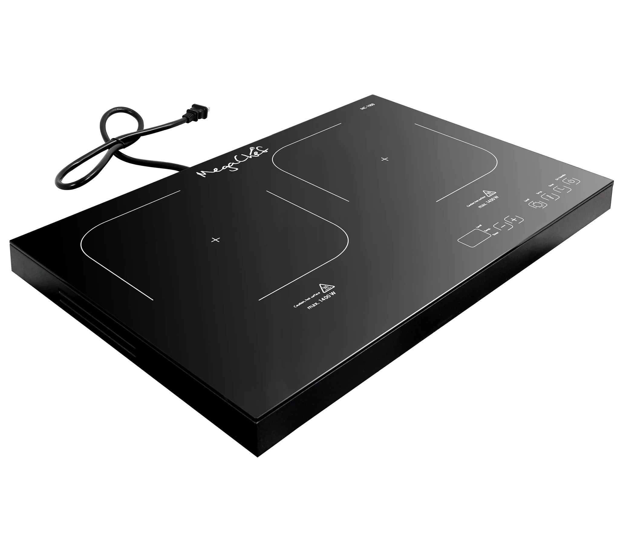 MegaChef Portable Dual Induction Cooktop