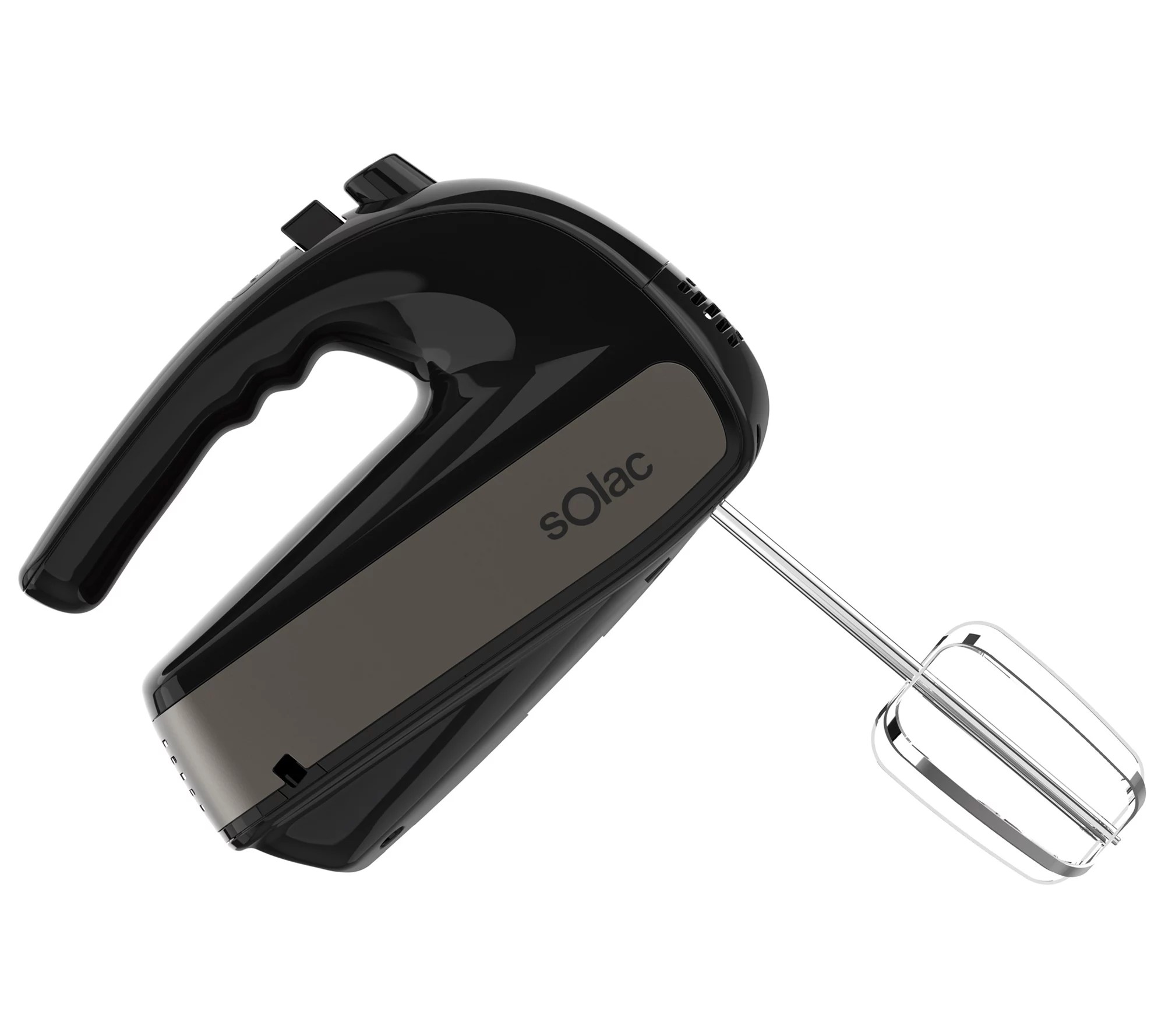 Solac 5Speed Turbo Hand Mixer with Beaters andDough Hooks