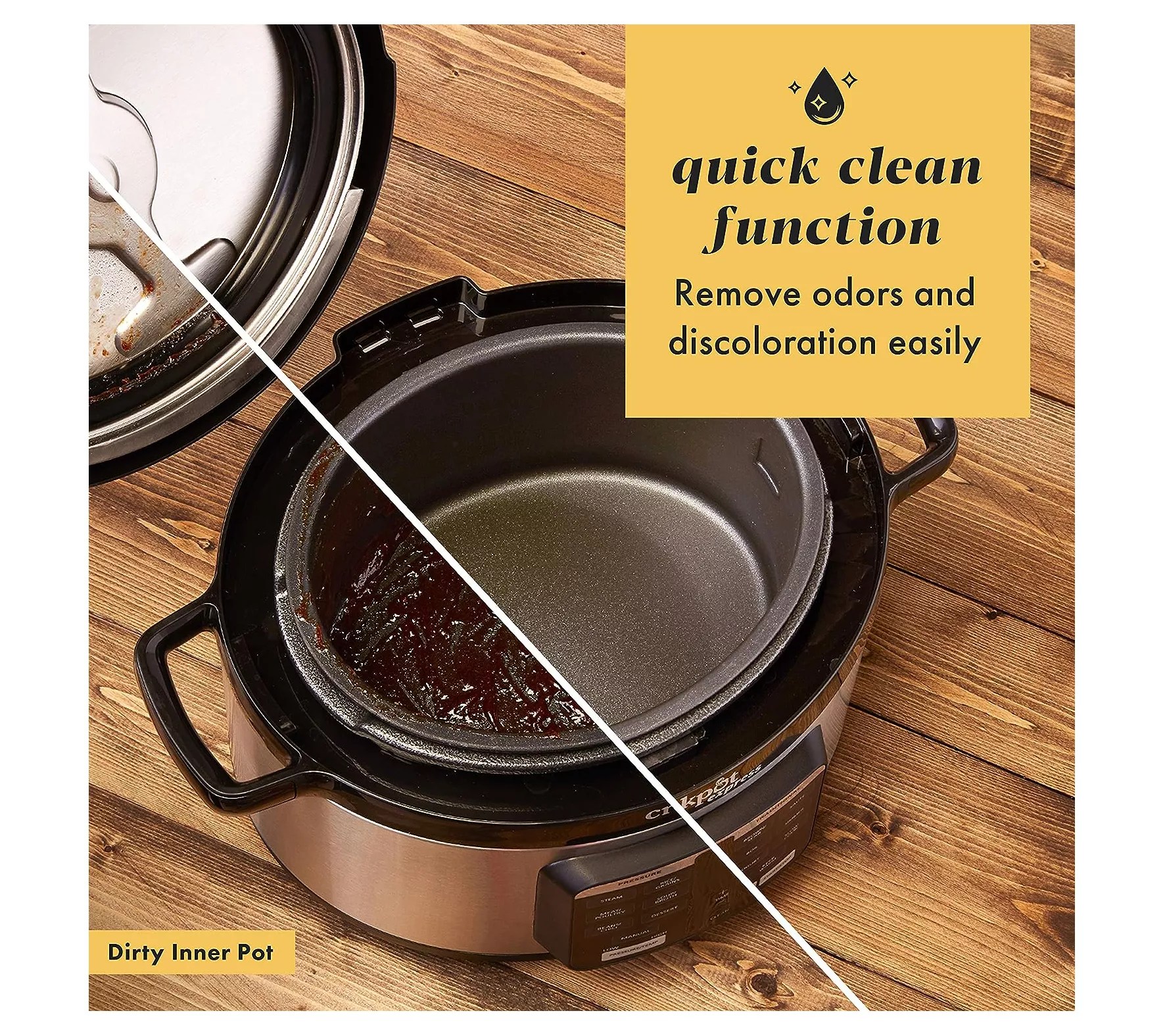 Crockpot Express 6 Quart Oval Max Pressure Cooker